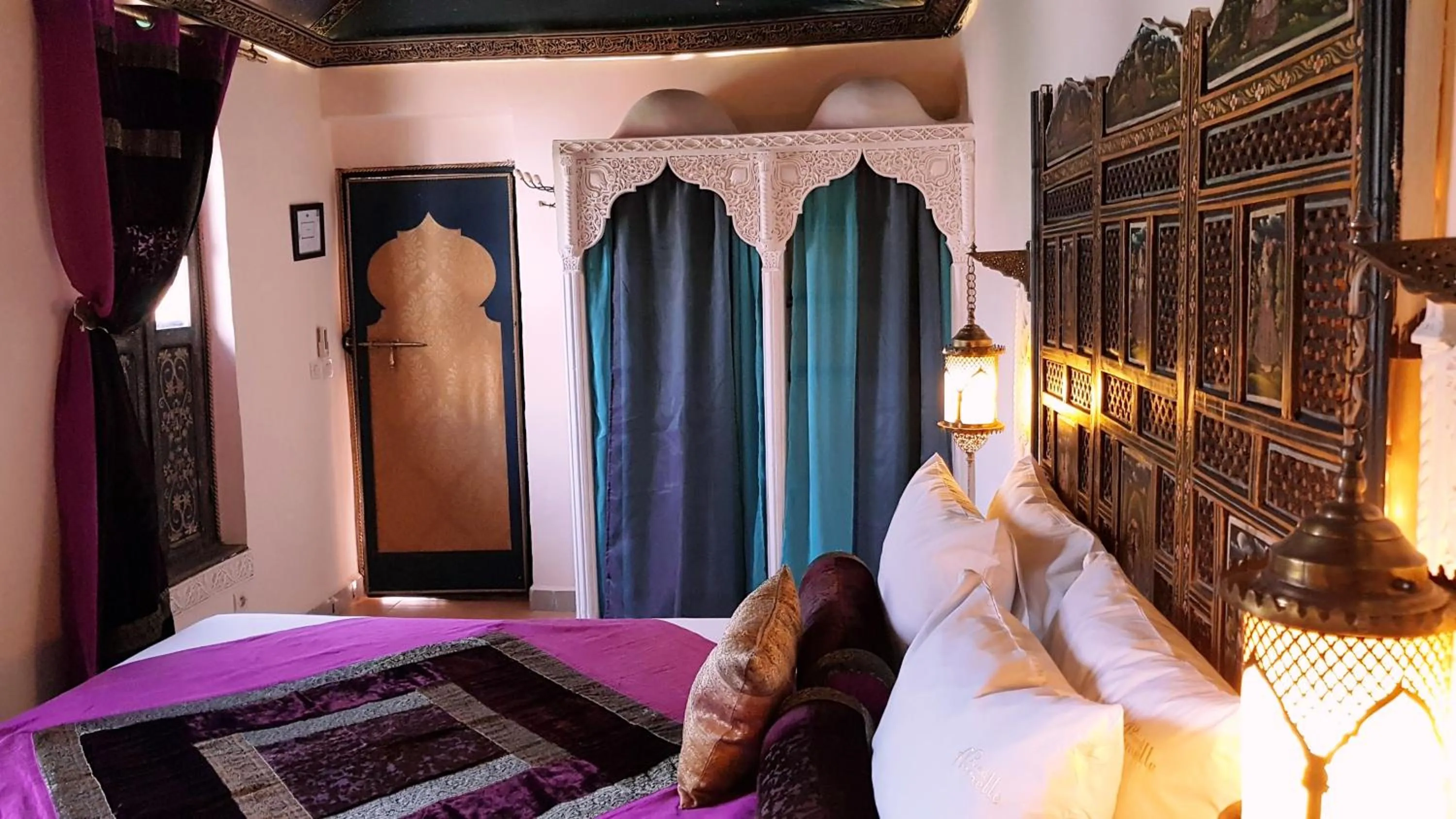 Bedroom in Riad Armelle