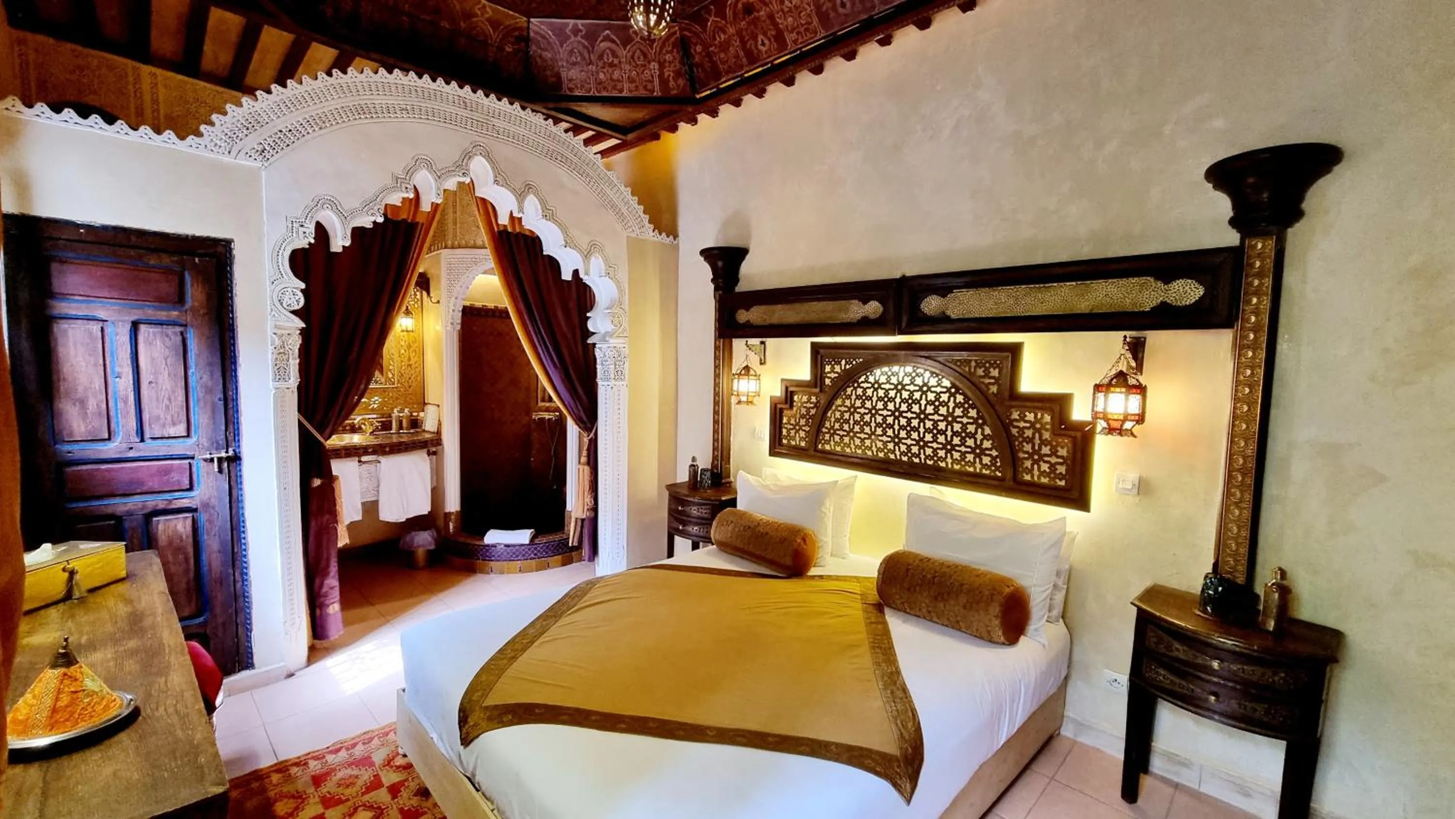 Bedroom in Riad Armelle