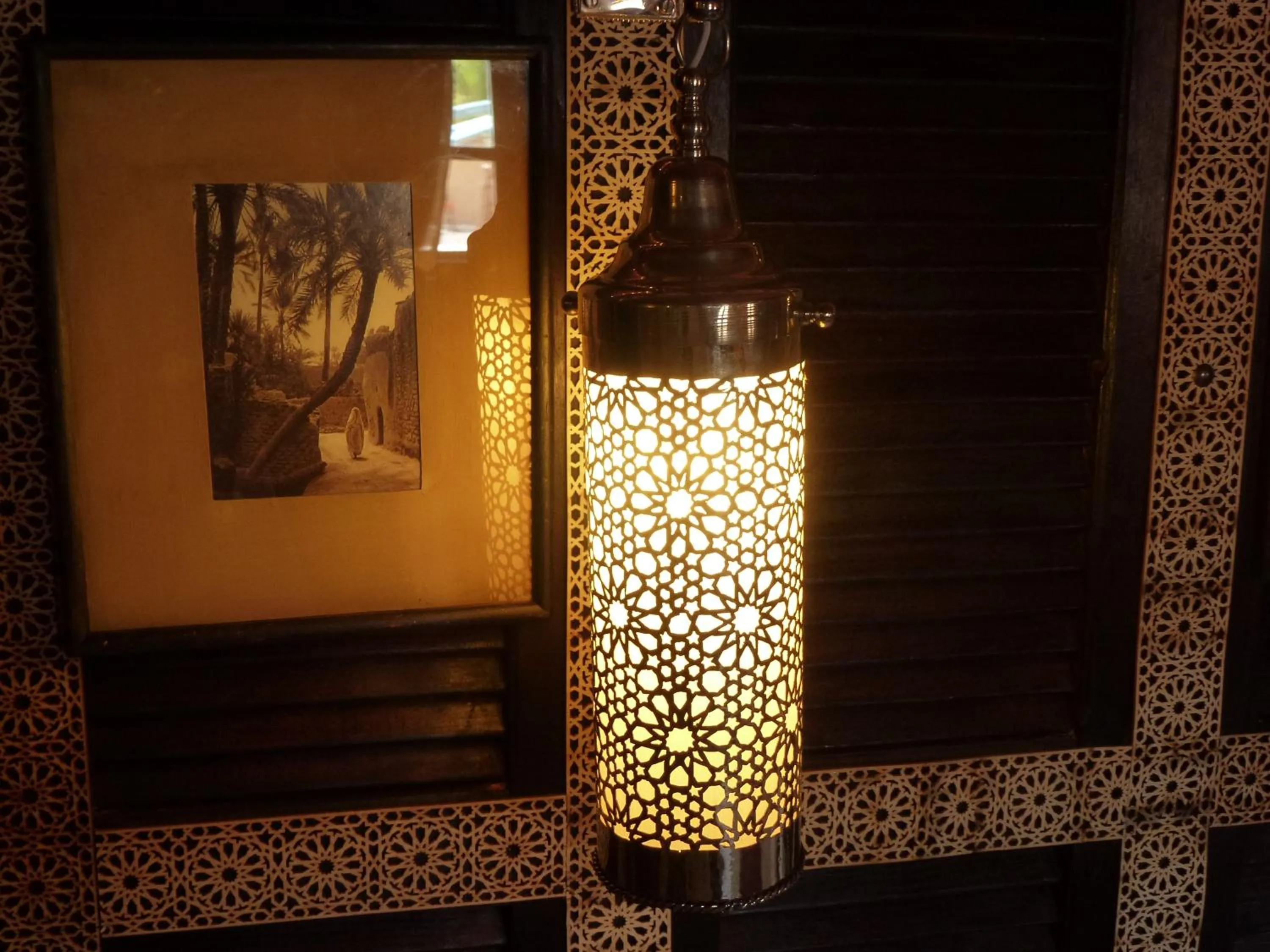 Decorative detail in Riad Armelle