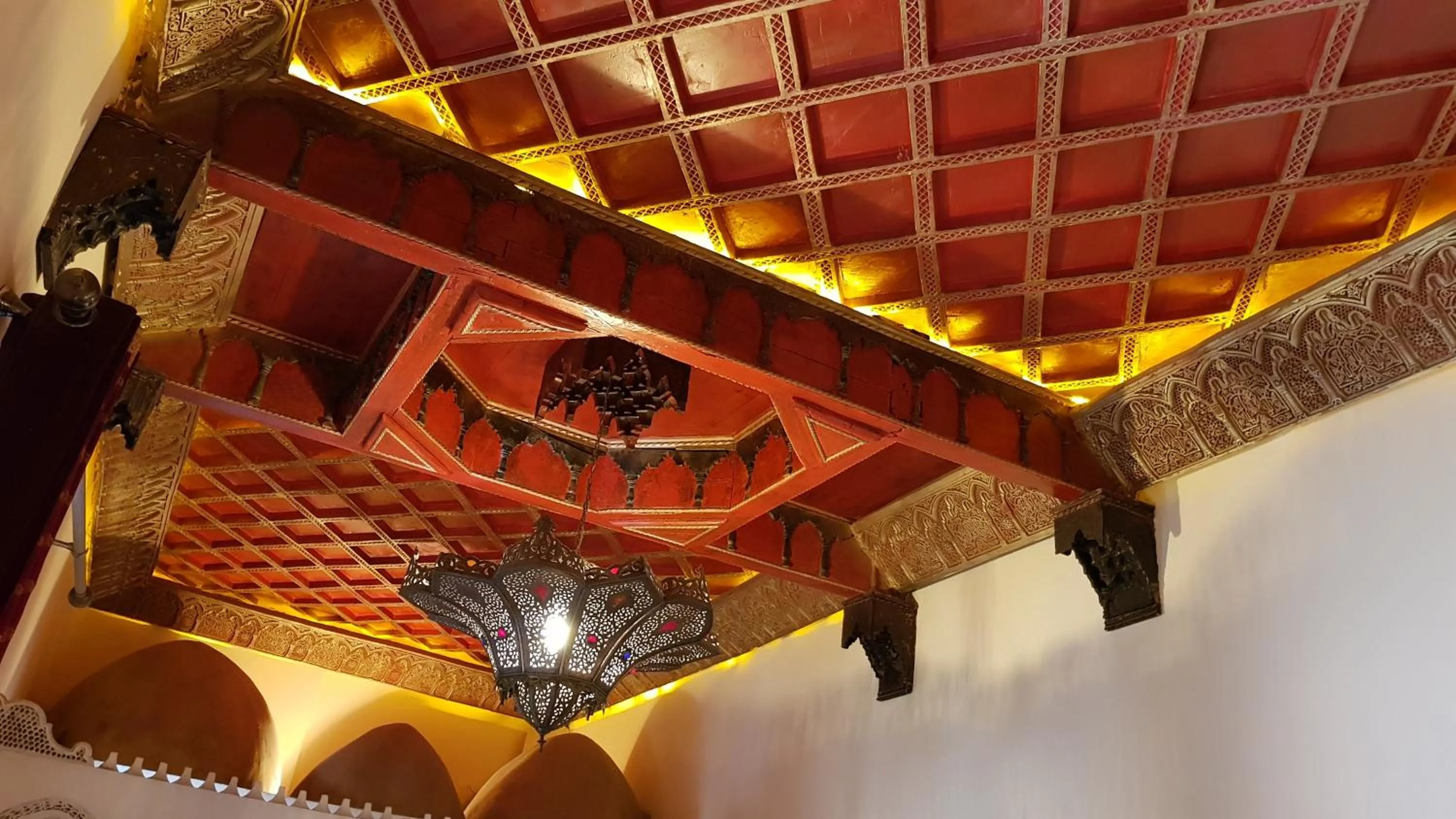 Decorative detail in Riad Armelle