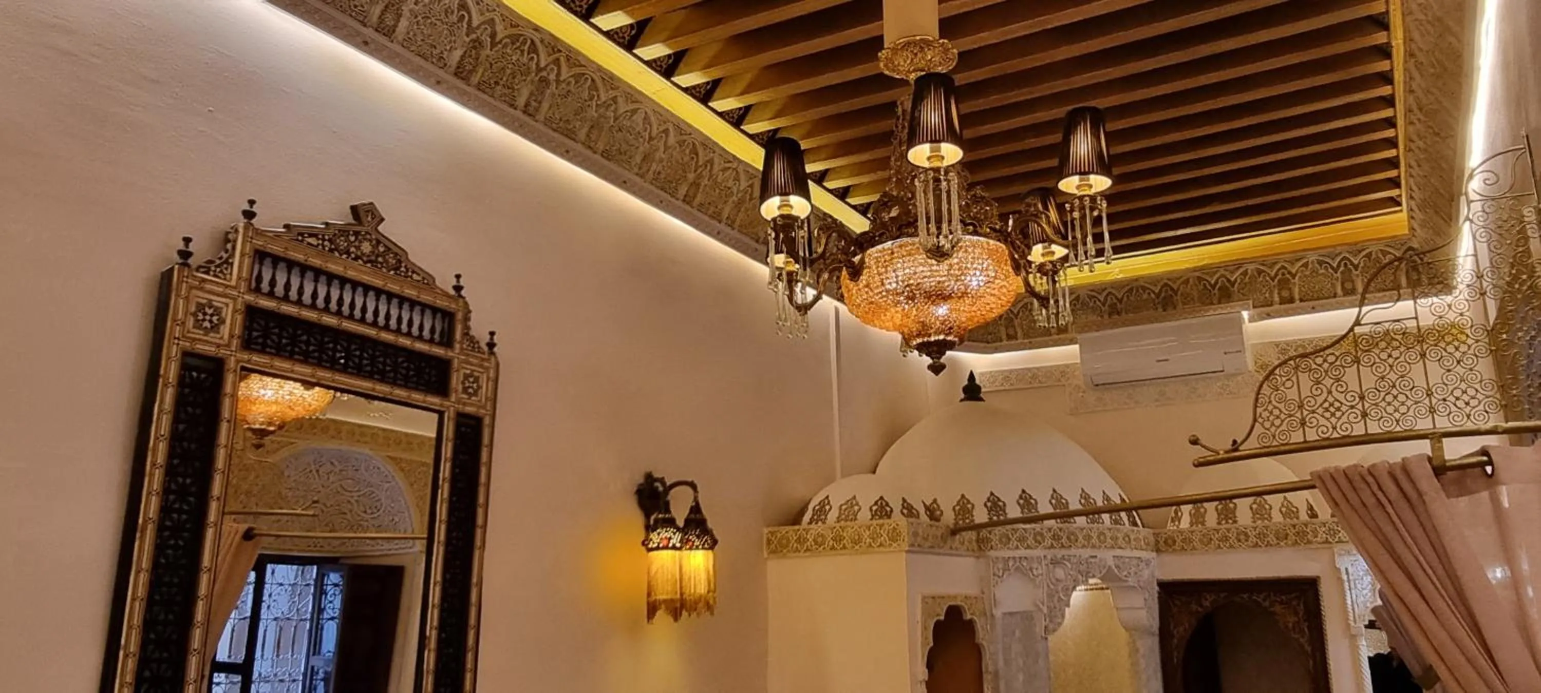 Decorative detail in Riad Armelle