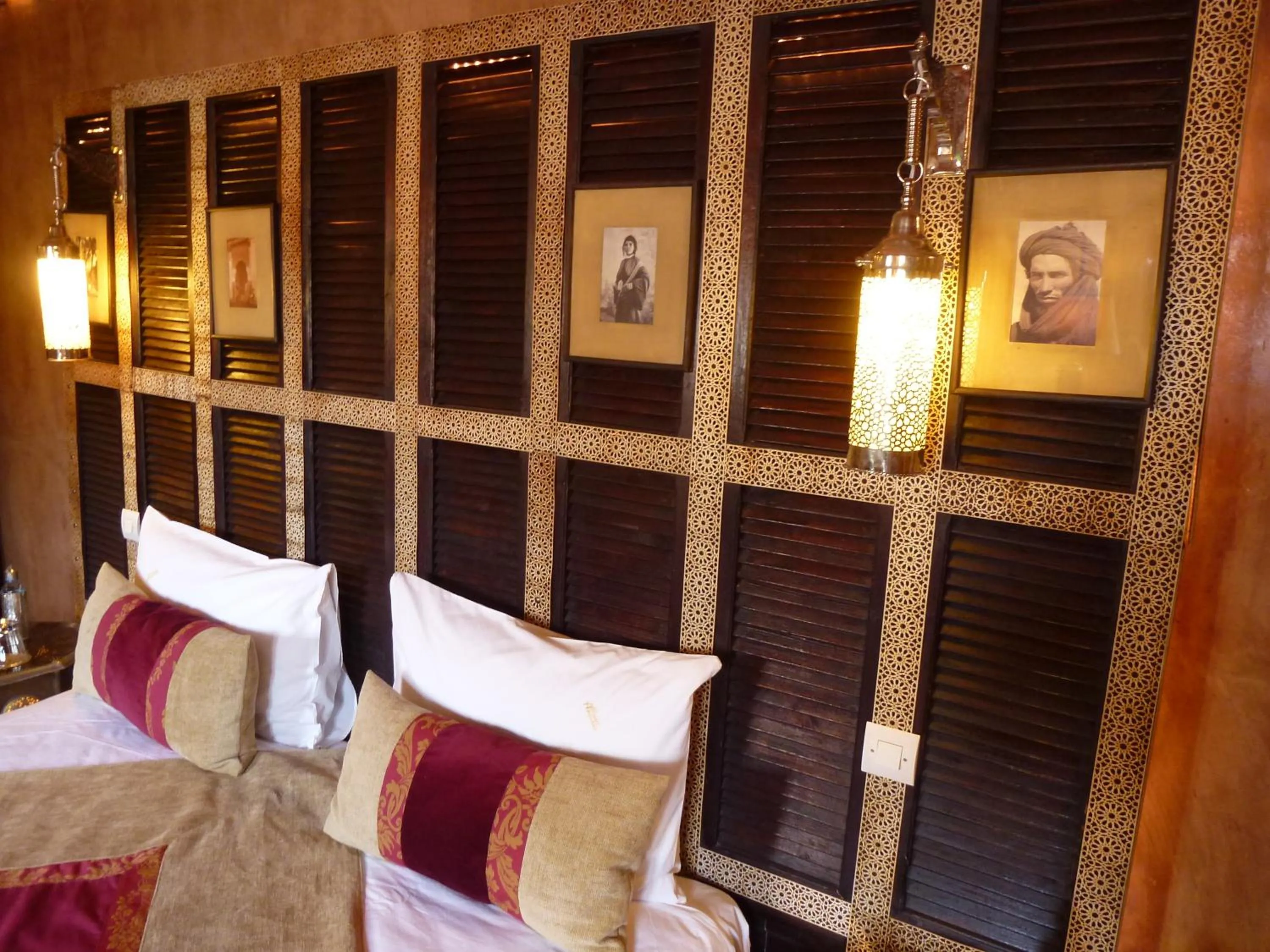 Decorative detail in Riad Armelle