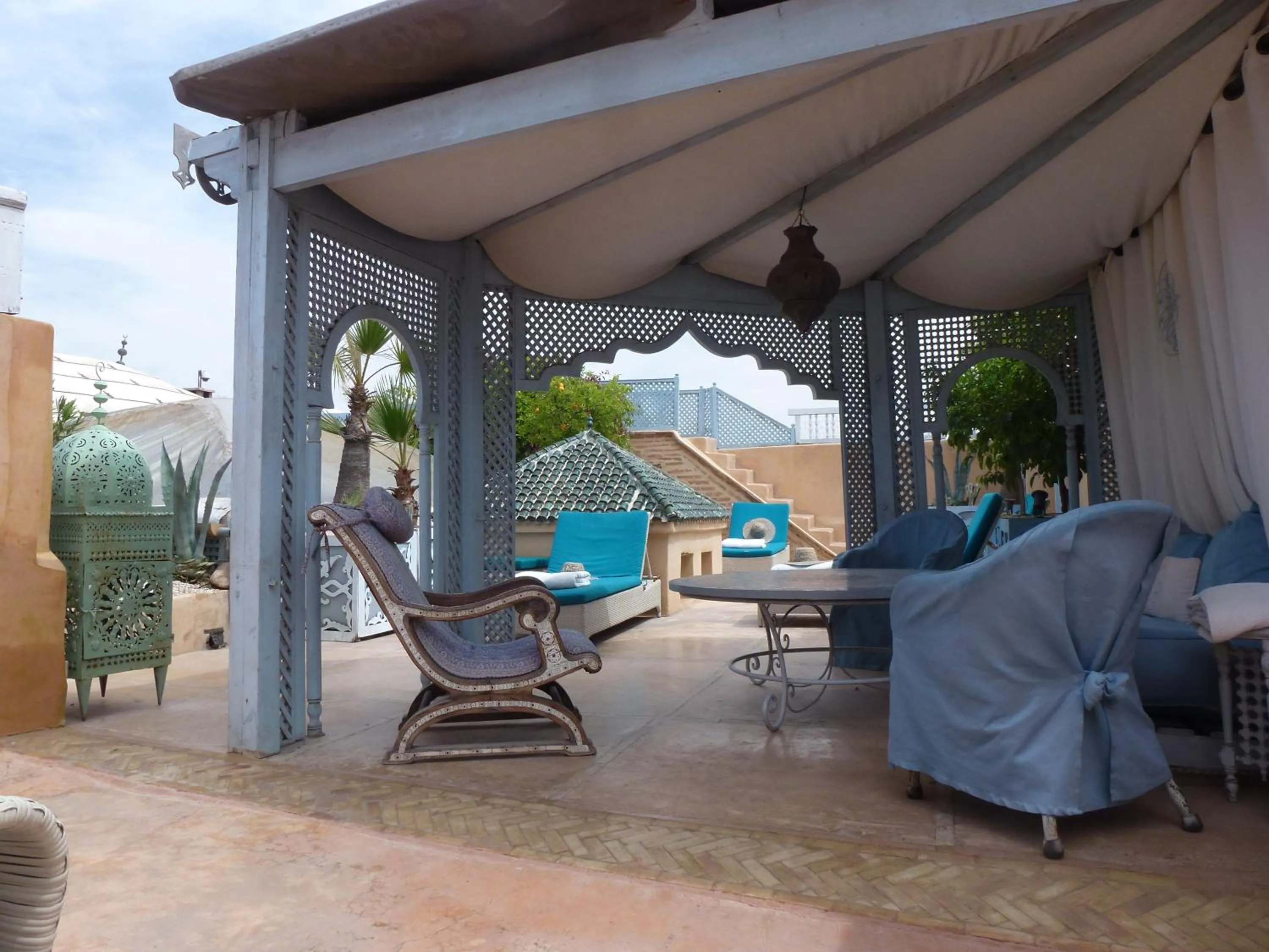 Balcony/Terrace in Riad Armelle