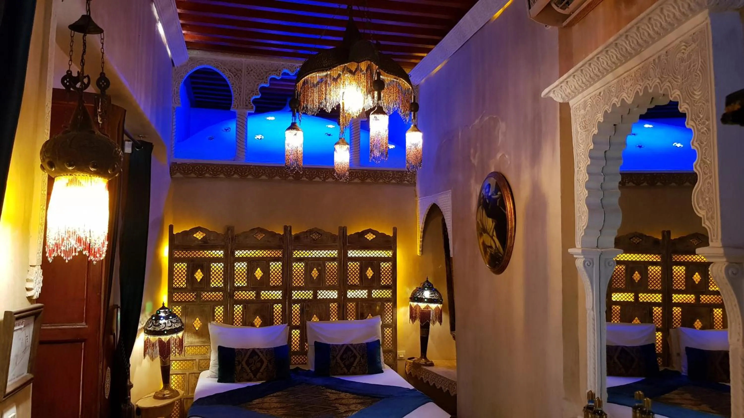 Bed in Riad Armelle