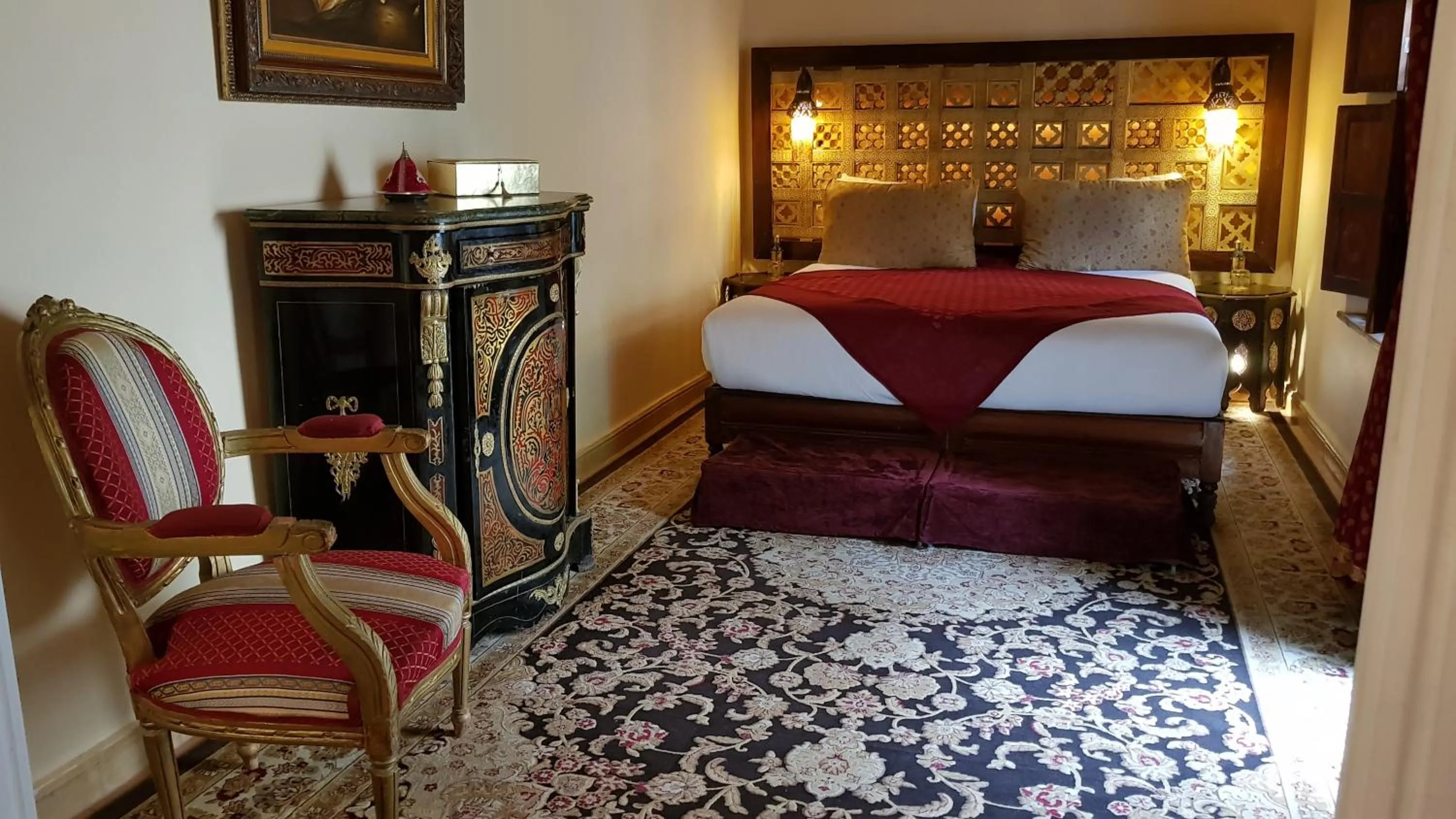 Bedroom in Riad Armelle