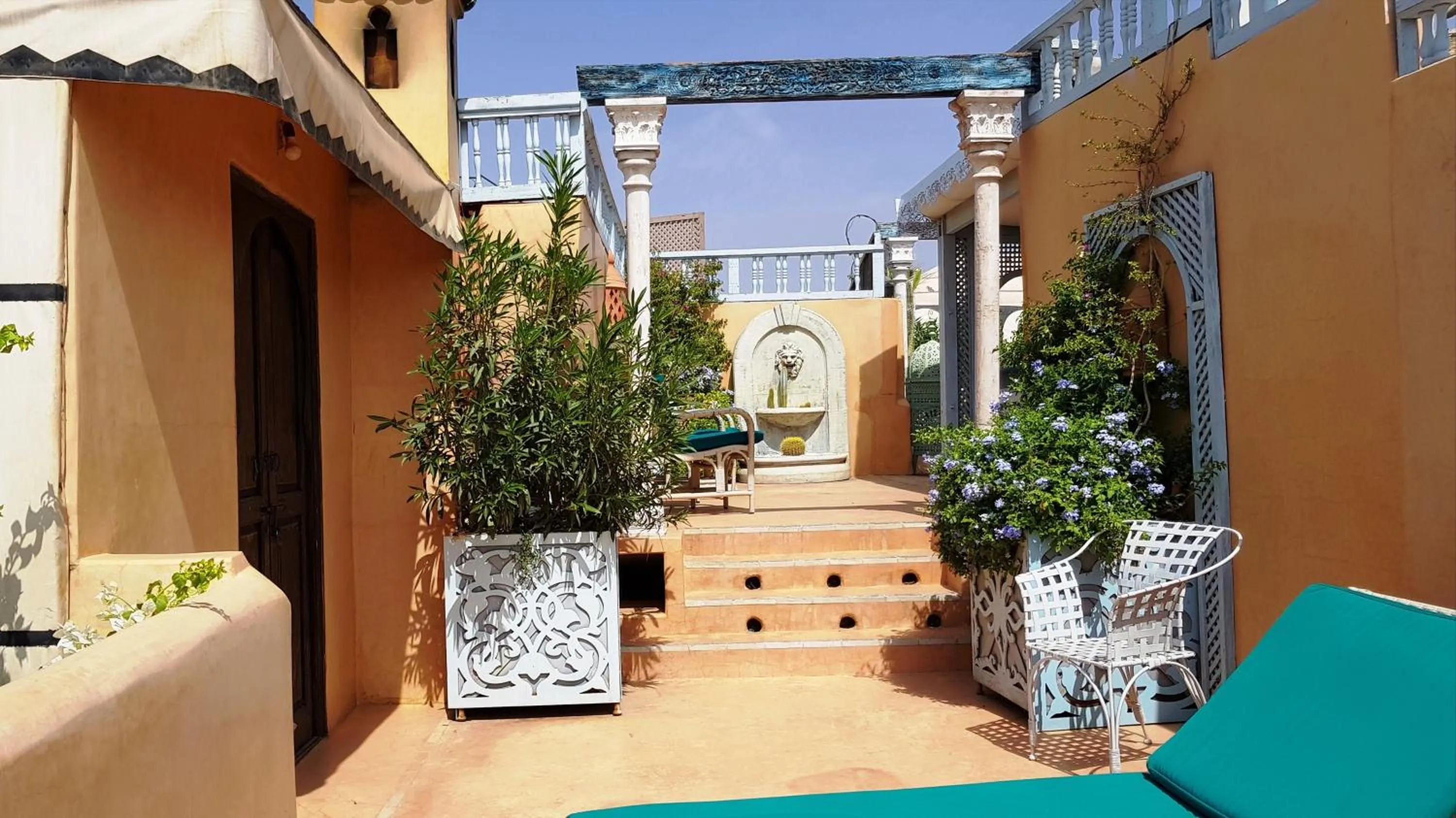 Balcony/Terrace in Riad Armelle