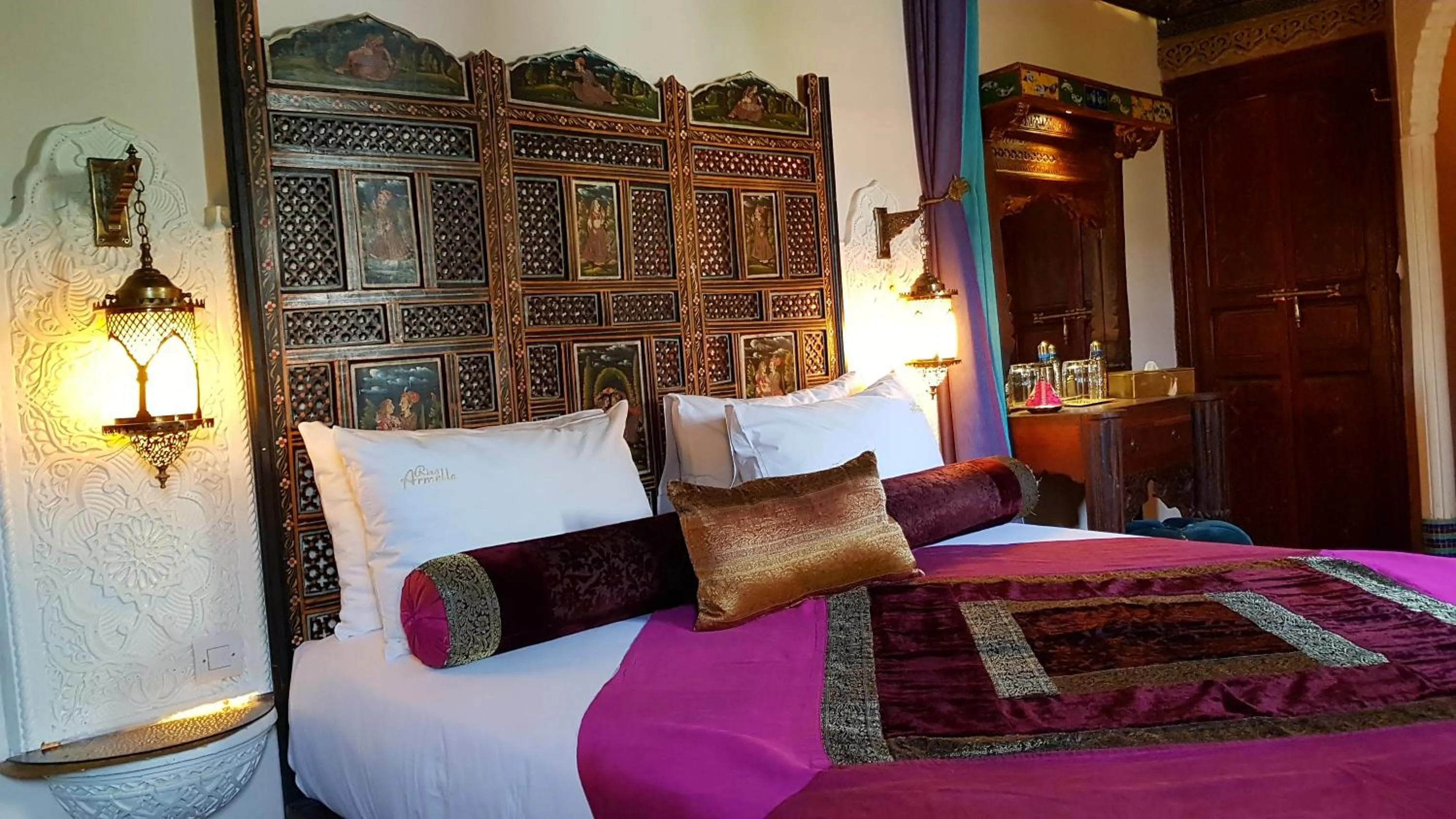 Bedroom in Riad Armelle