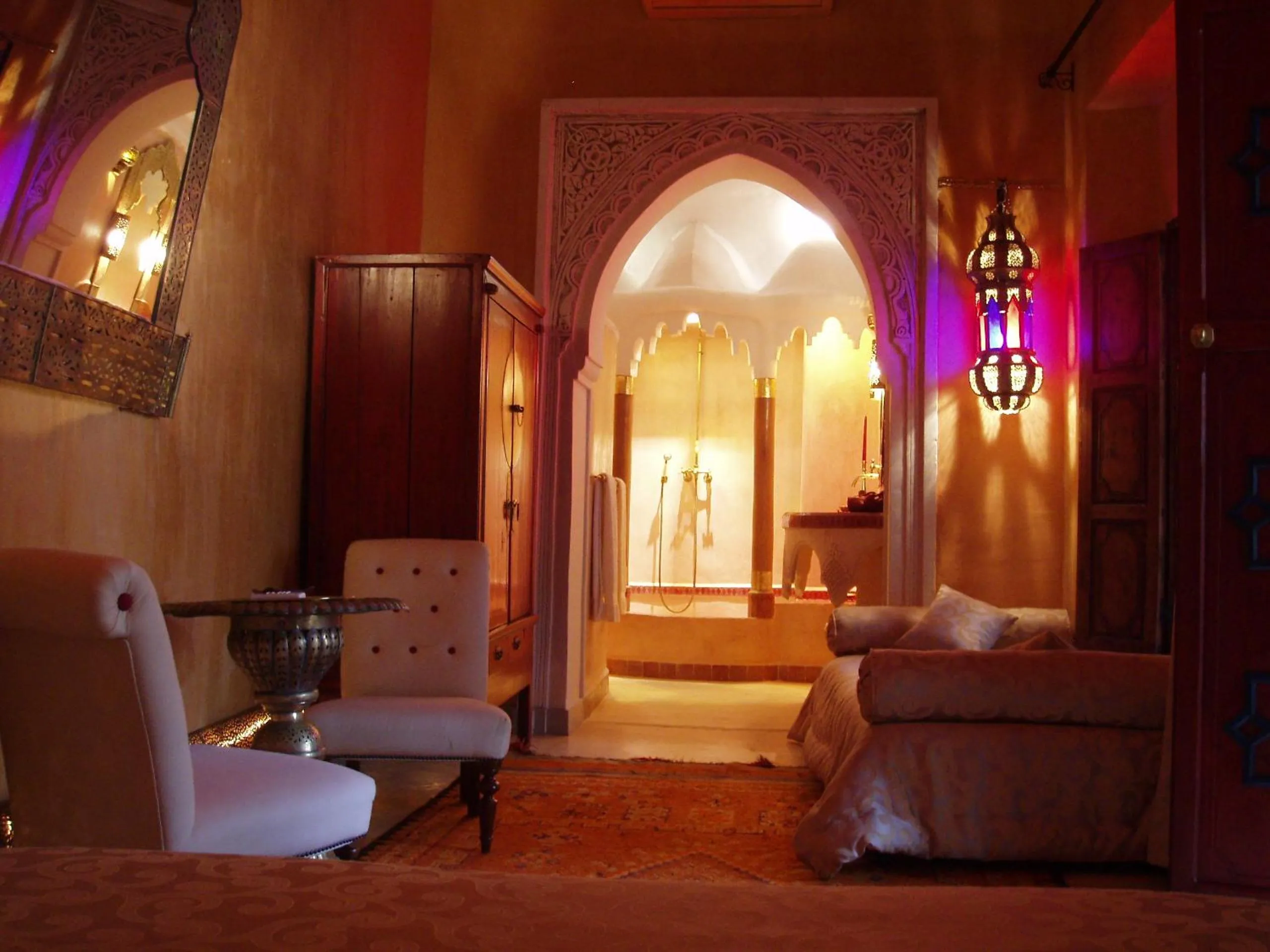 Bathroom in Riad Armelle