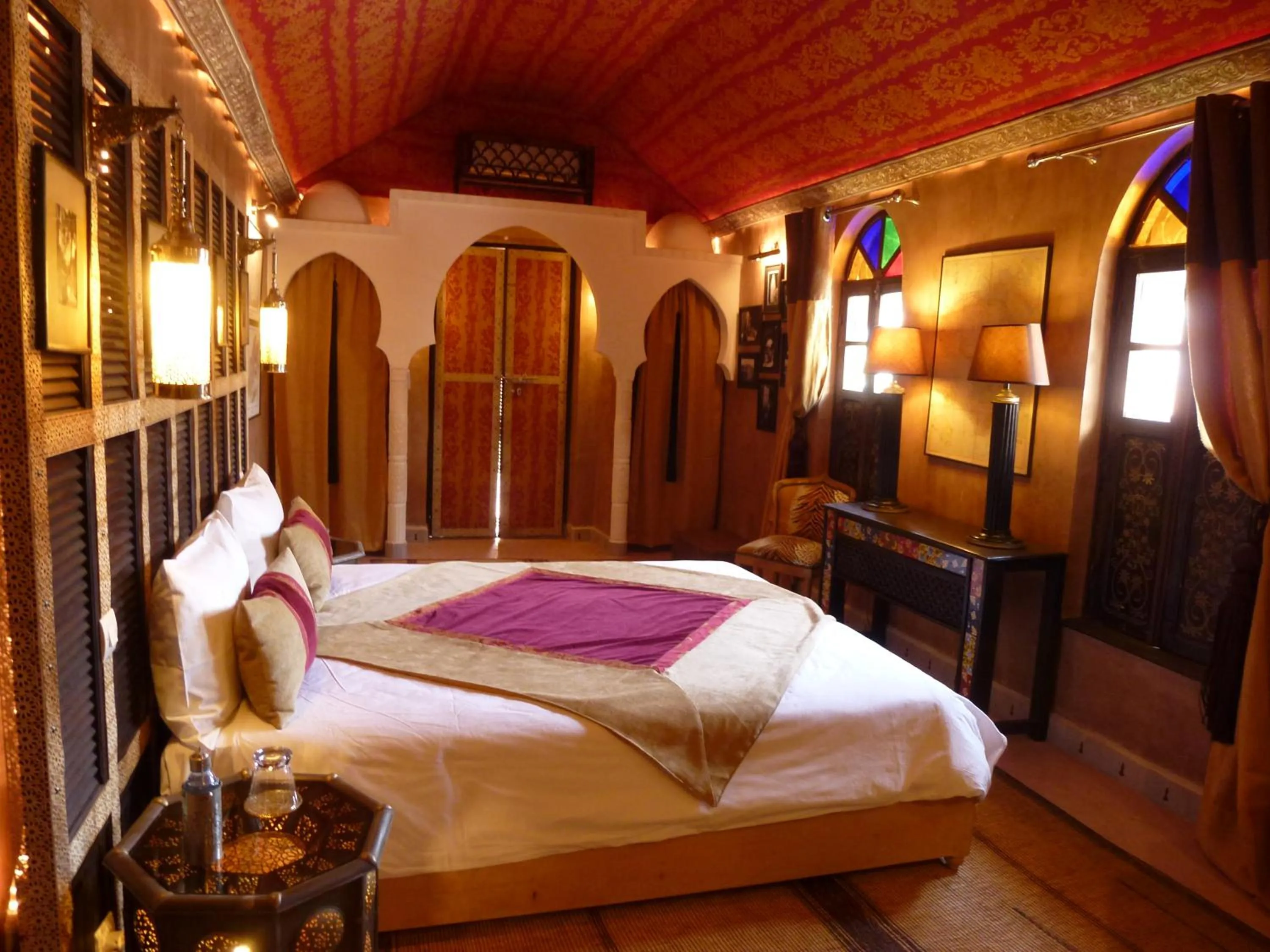 Bed in Riad Armelle