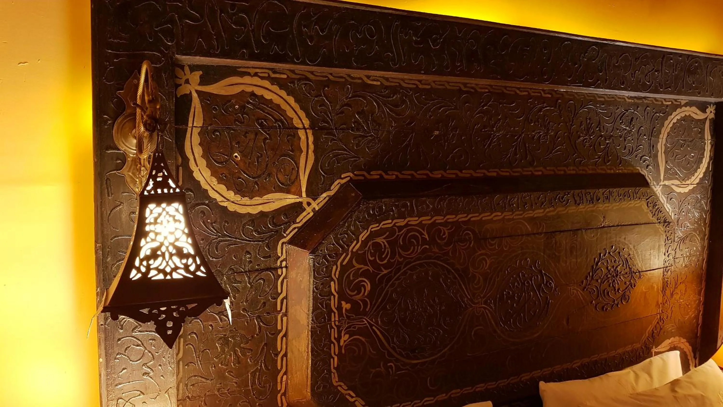 Decorative detail in Riad Armelle