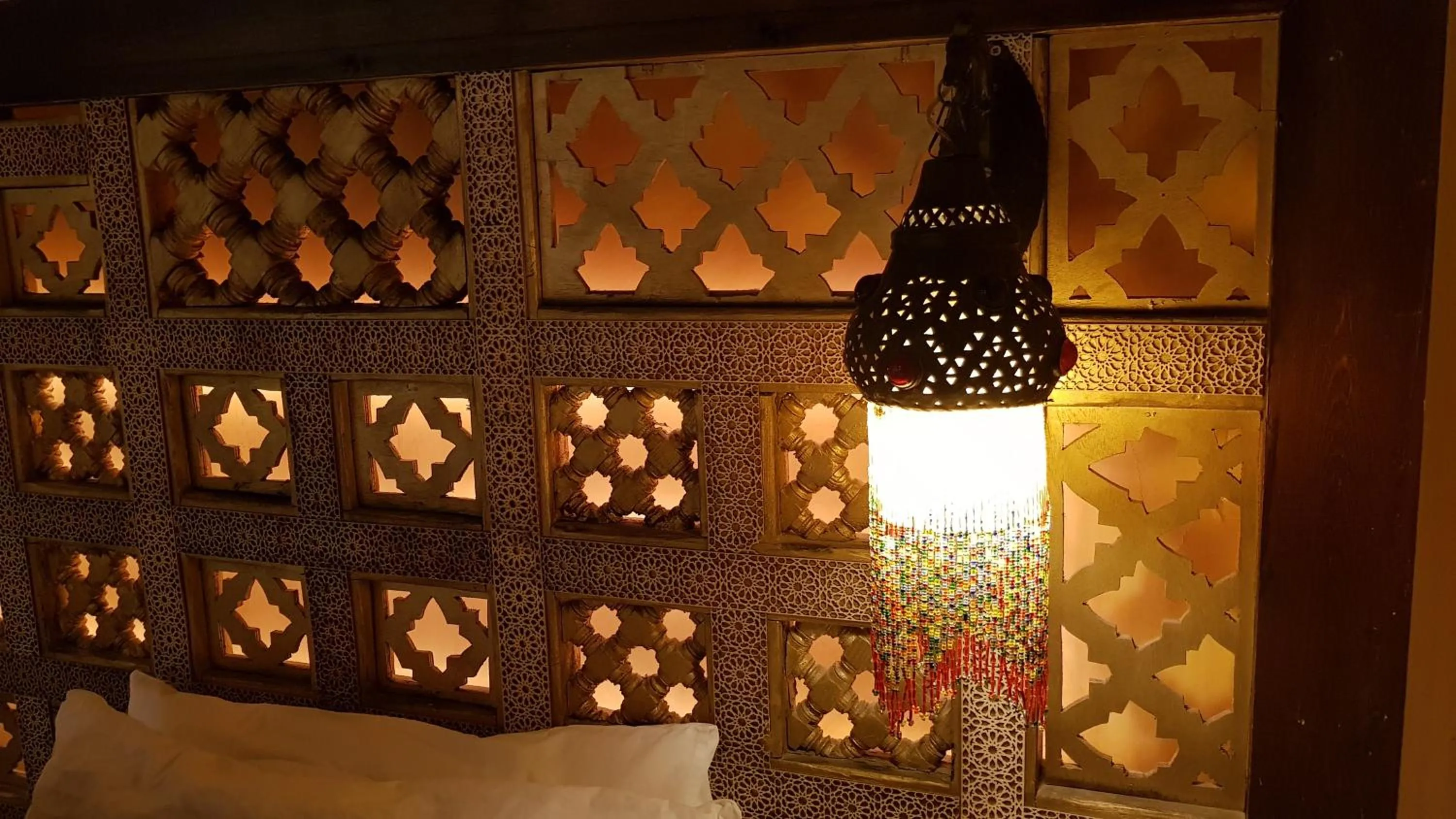 Decorative detail in Riad Armelle