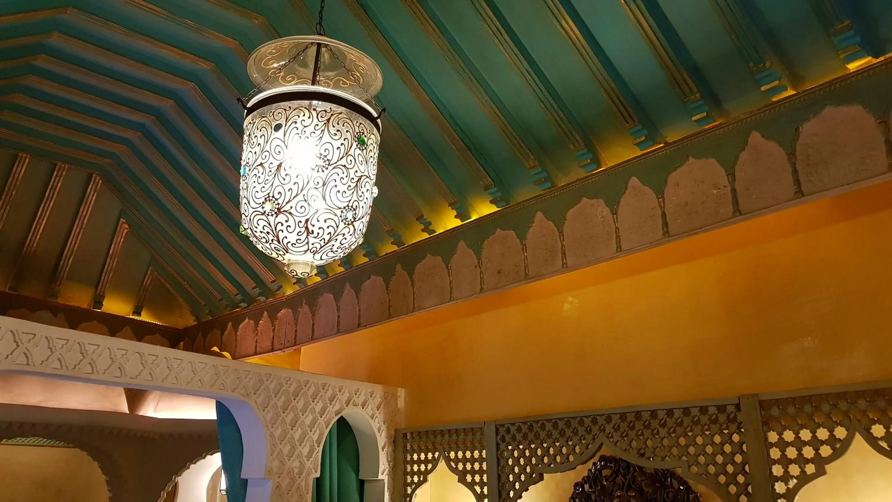 Decorative detail in Riad Armelle