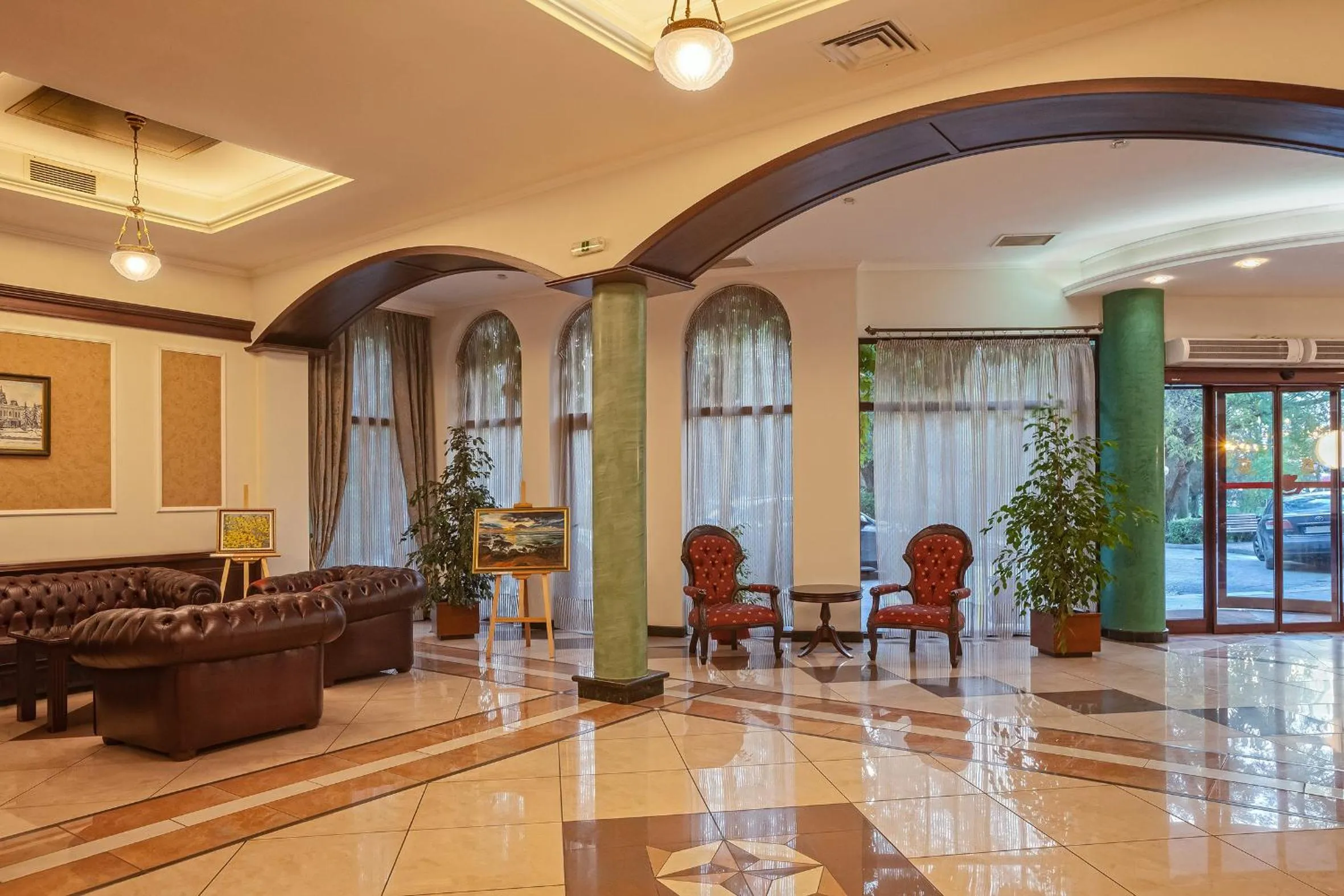 Lobby or reception in Drustar Hotel