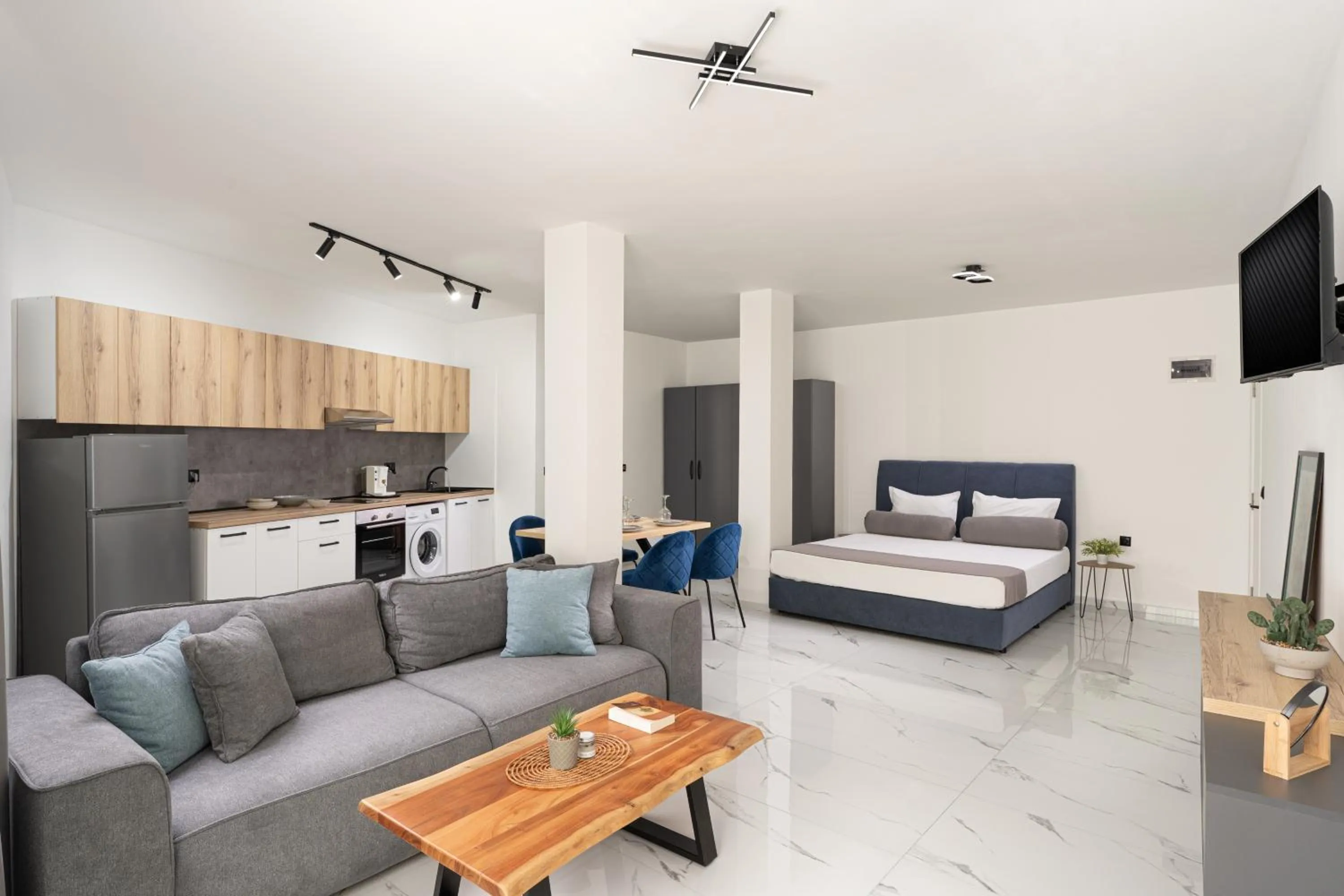 Bed in Семеен хотел Golden Place