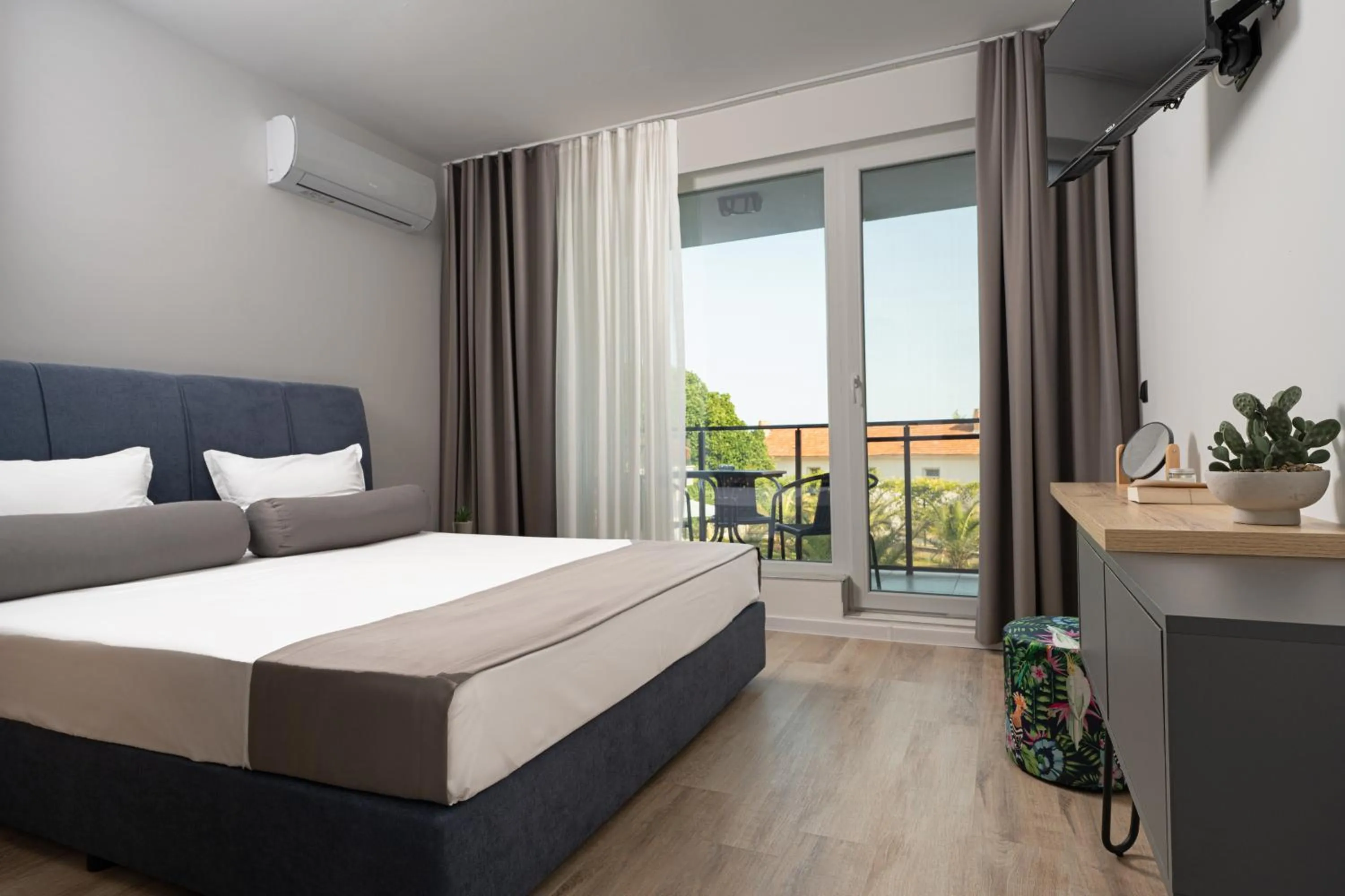 Bed in Семеен хотел Golden Place