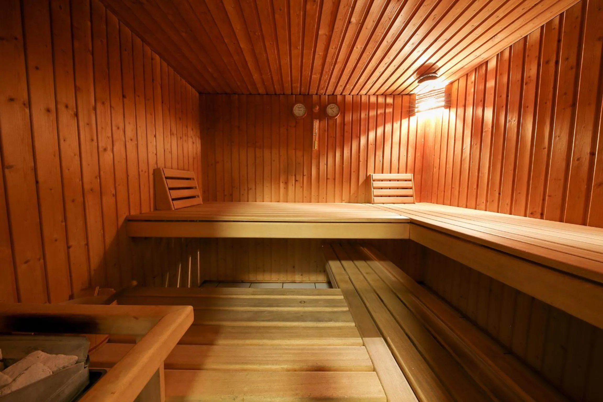 Sauna in Hotel Grüsch