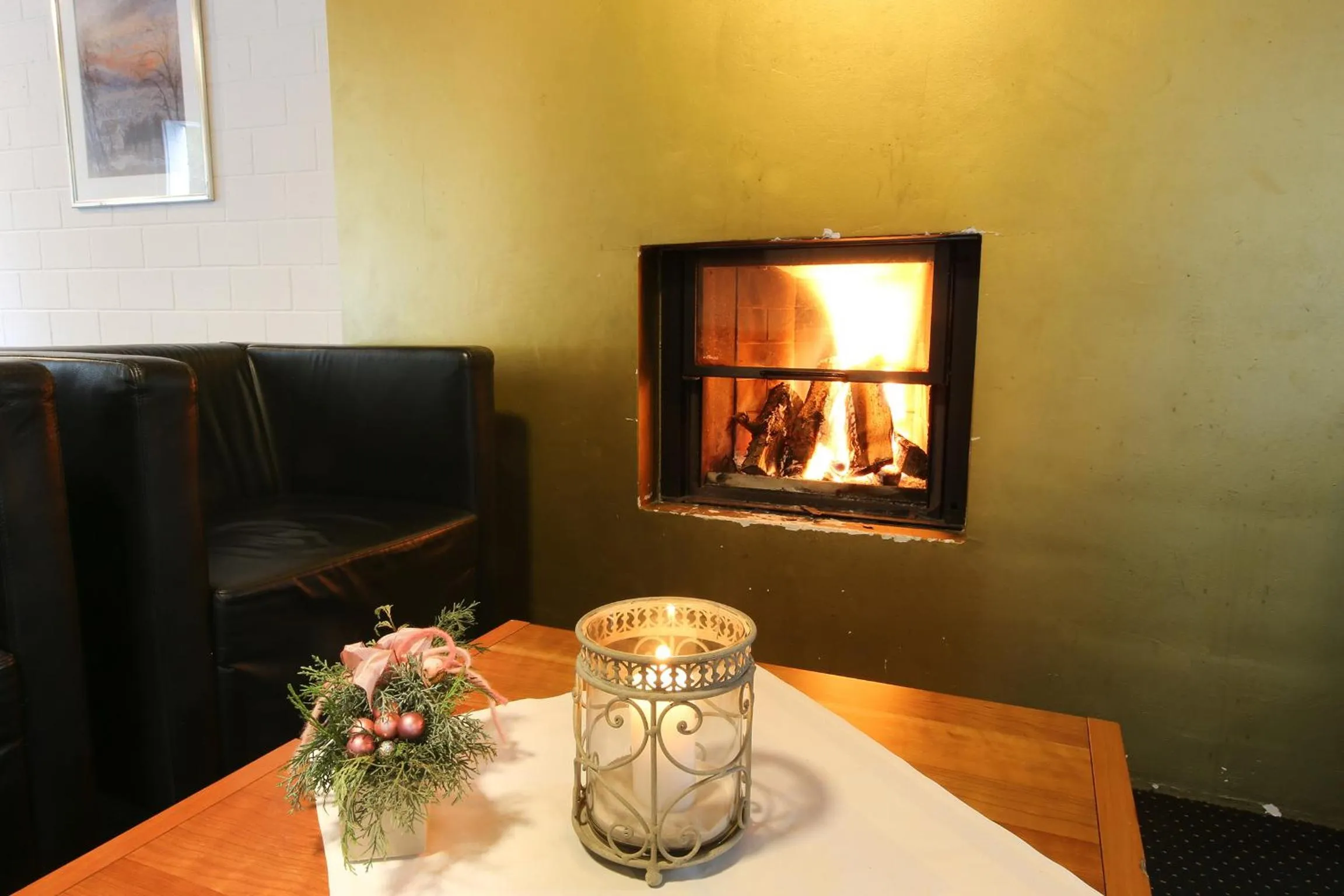 Seating area in Hotel Grüsch