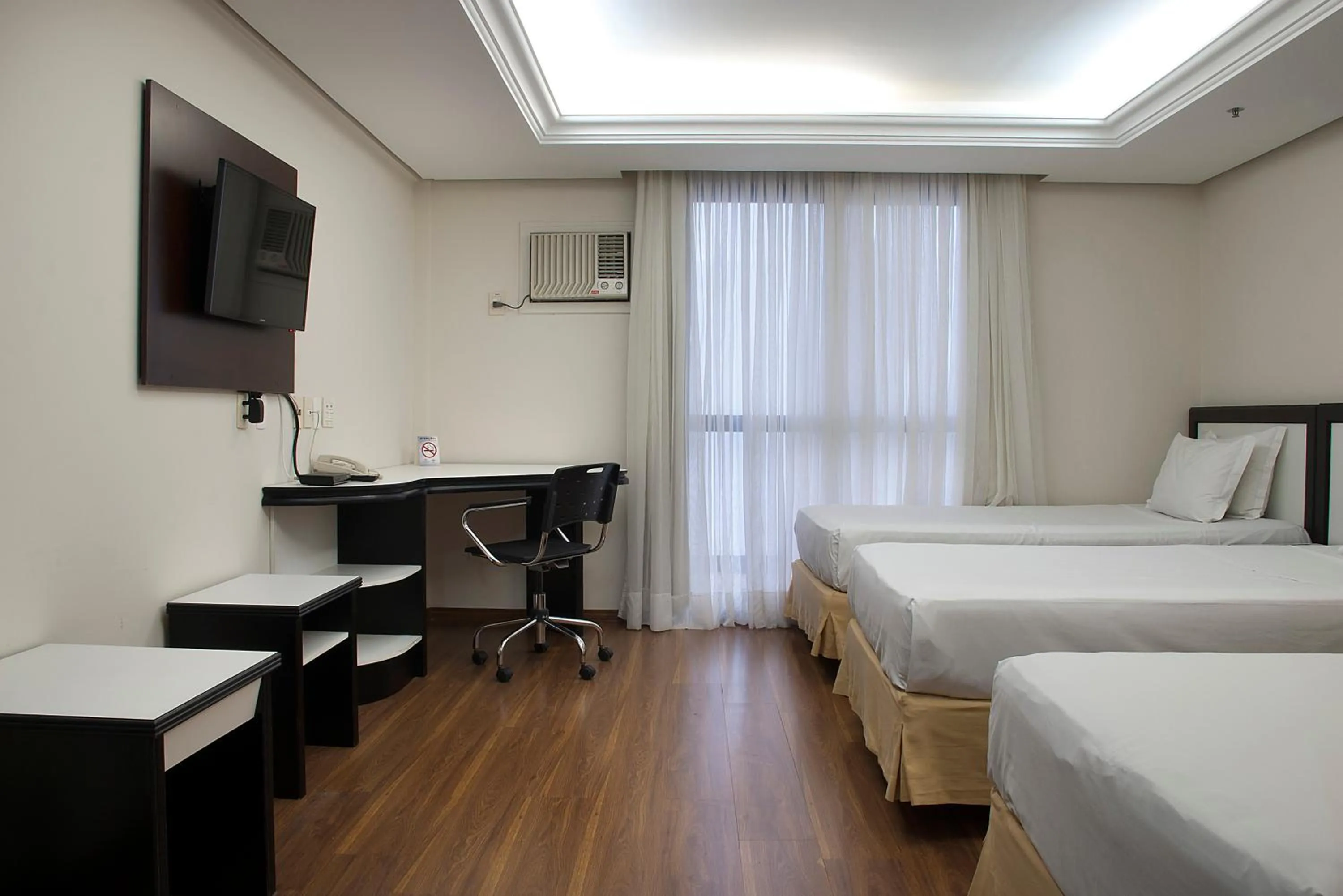Bedroom, Bed in Master Grande Hotel - Próximo ao Palácio do Governo