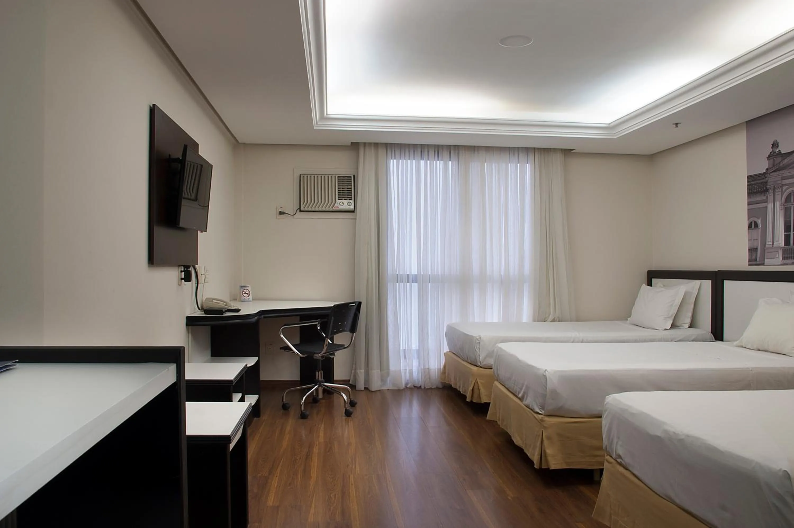 Bedroom, Bed in Master Grande Hotel - Próximo ao Palácio do Governo