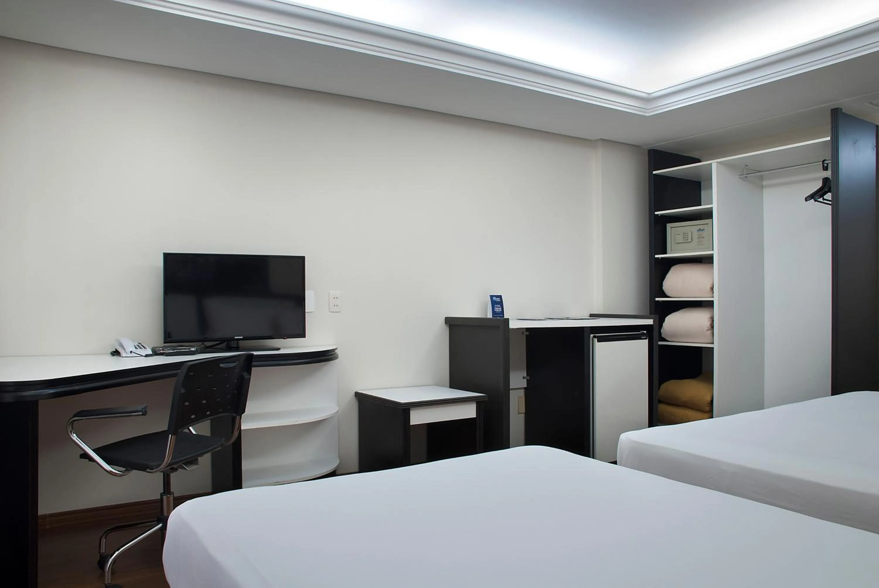 Bedroom, Bed in Master Grande Hotel - Próximo ao Palácio do Governo