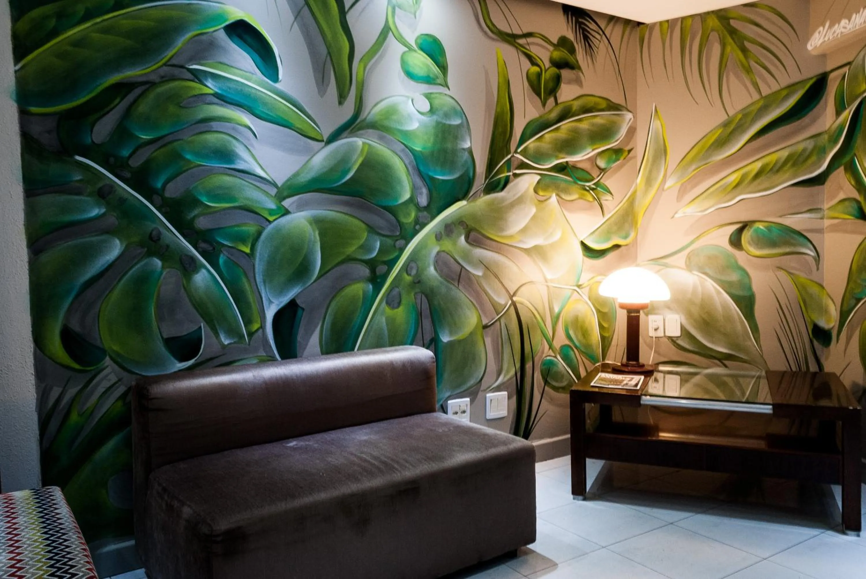 Living room in Master Grande Hotel - Próximo ao Palácio do Governo