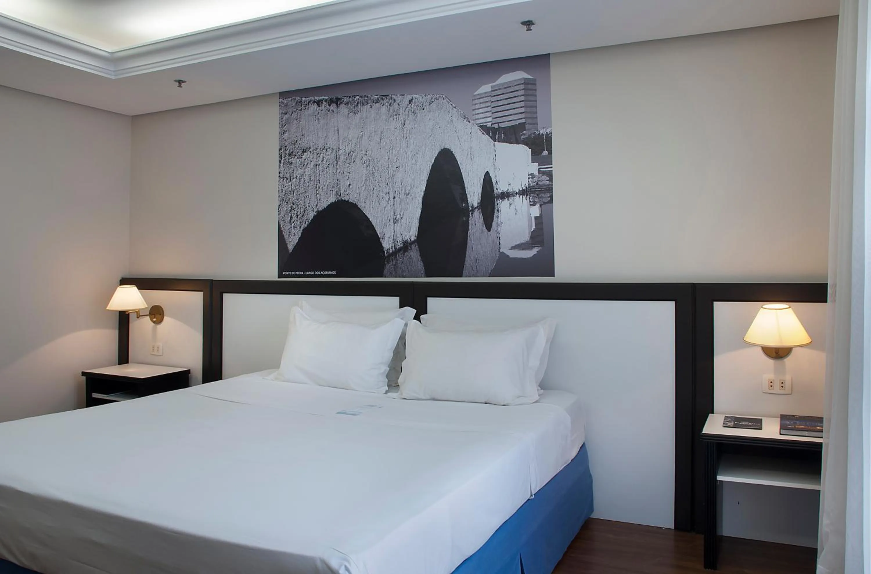 Bedroom, Bed in Master Grande Hotel - Próximo ao Palácio do Governo