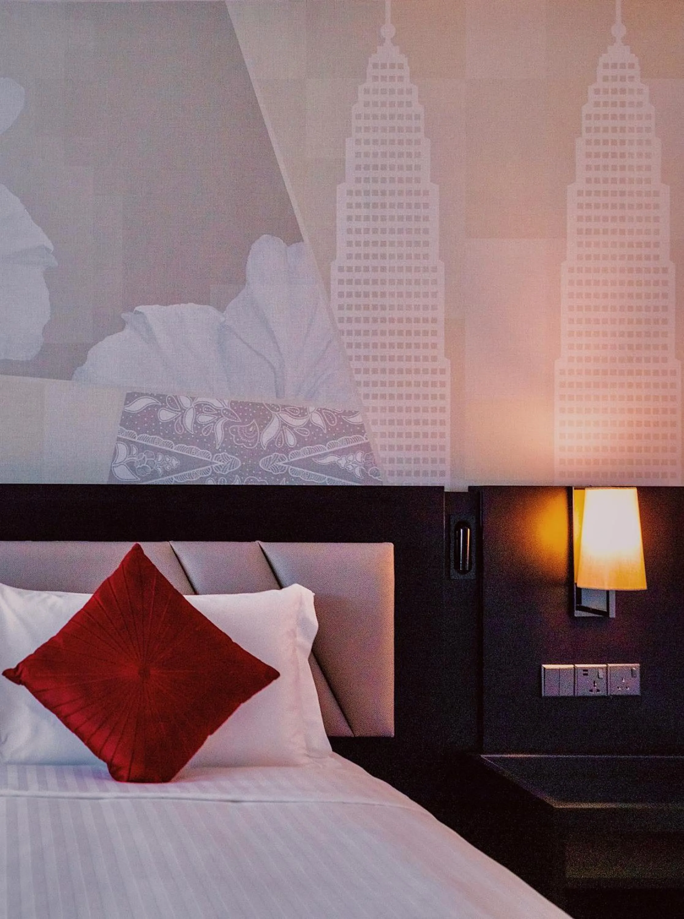 Bed in Impiana KLCC Hotel