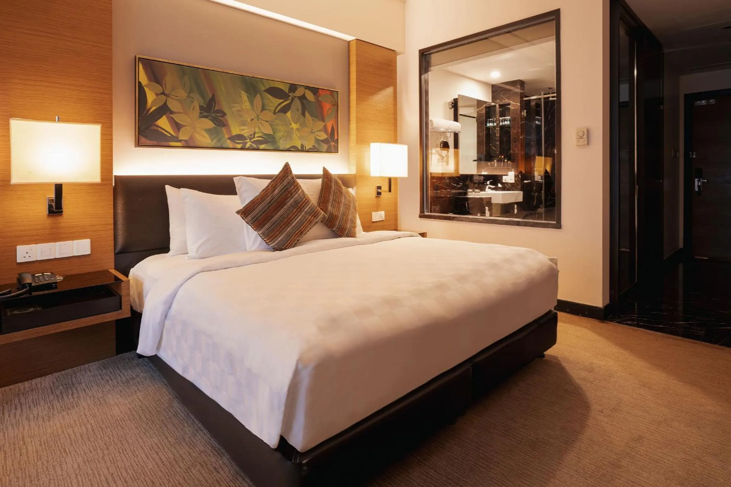 Photo of the whole room, Bed in Impiana KLCC Hotel