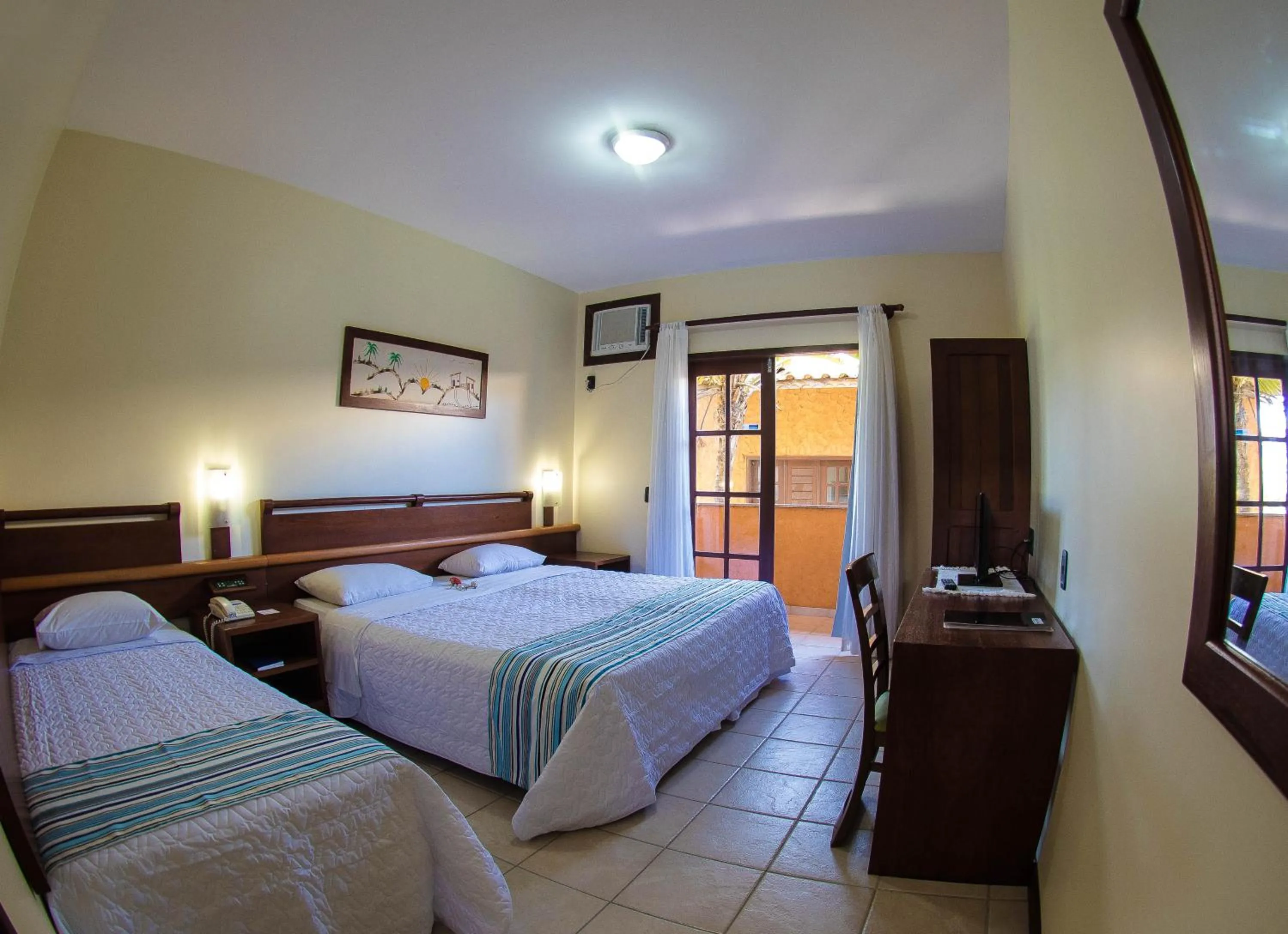 Bed in Hotel Laguna Blu