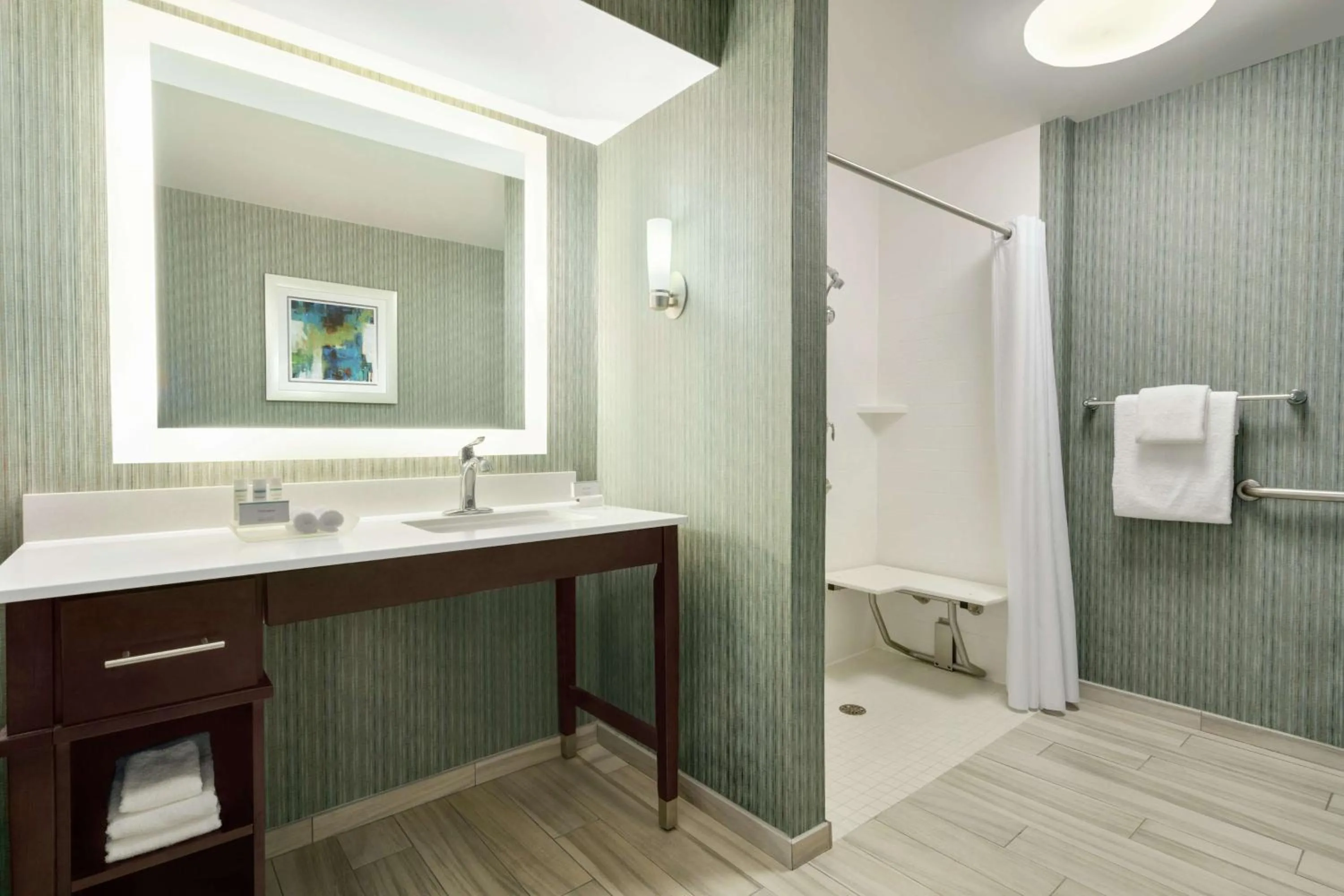 Bathroom in Homewood Suites by Hilton Wilmington-Brandywine Valley