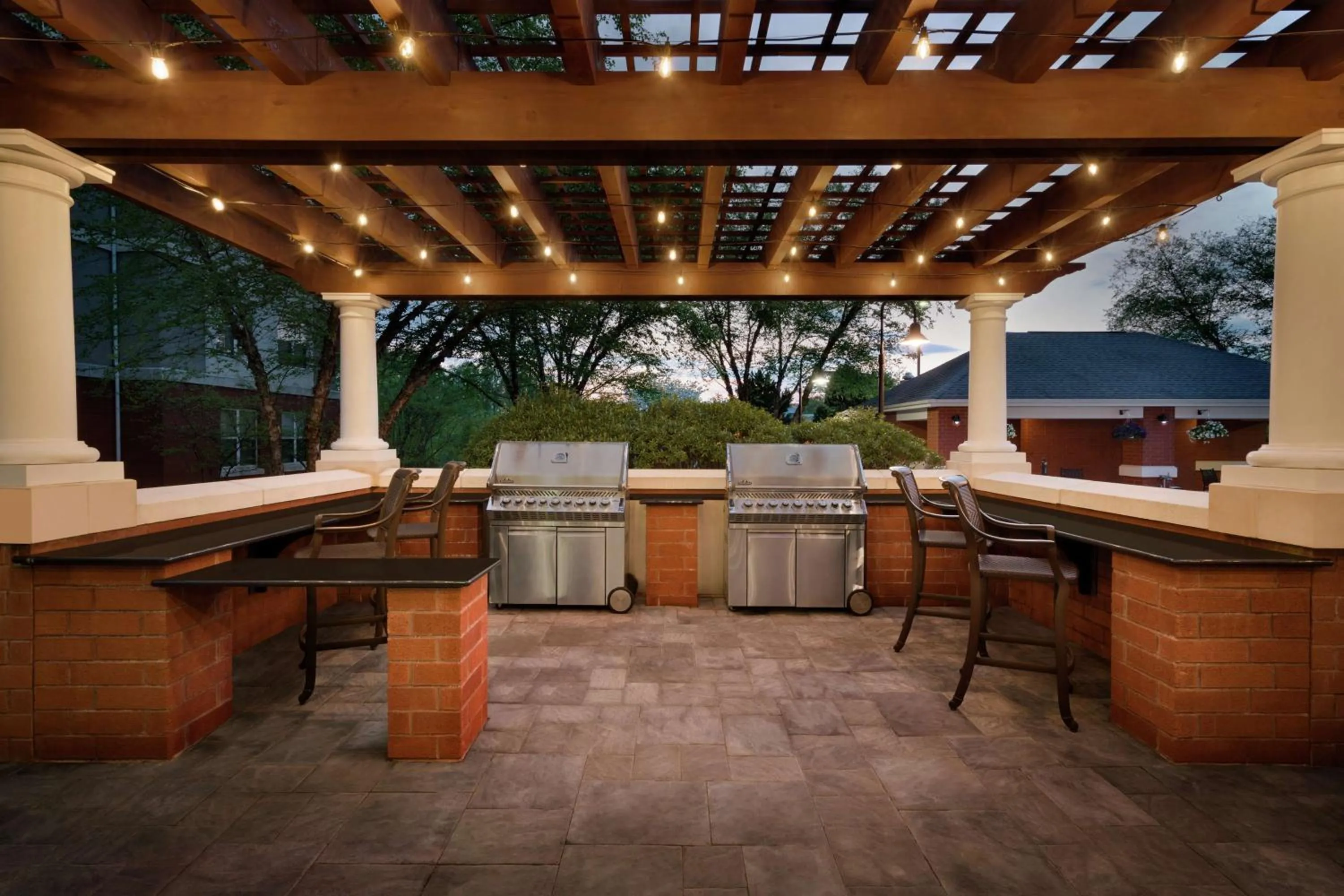 Patio in Homewood Suites by Hilton Wilmington-Brandywine Valley