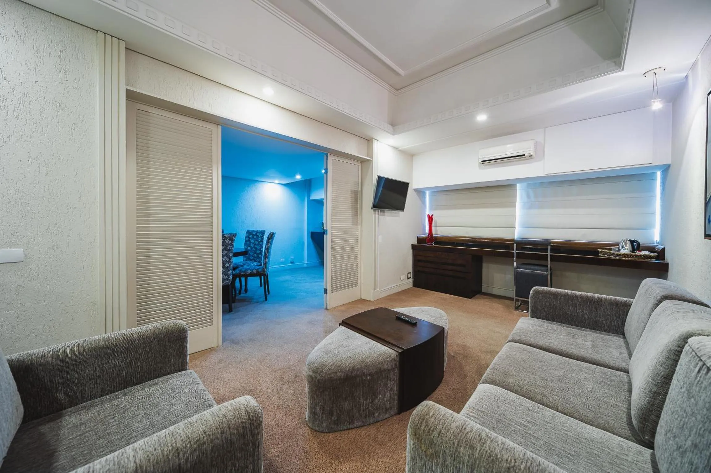 Living room in Hotel Victoria Villa Curitiba by Nacional Inn