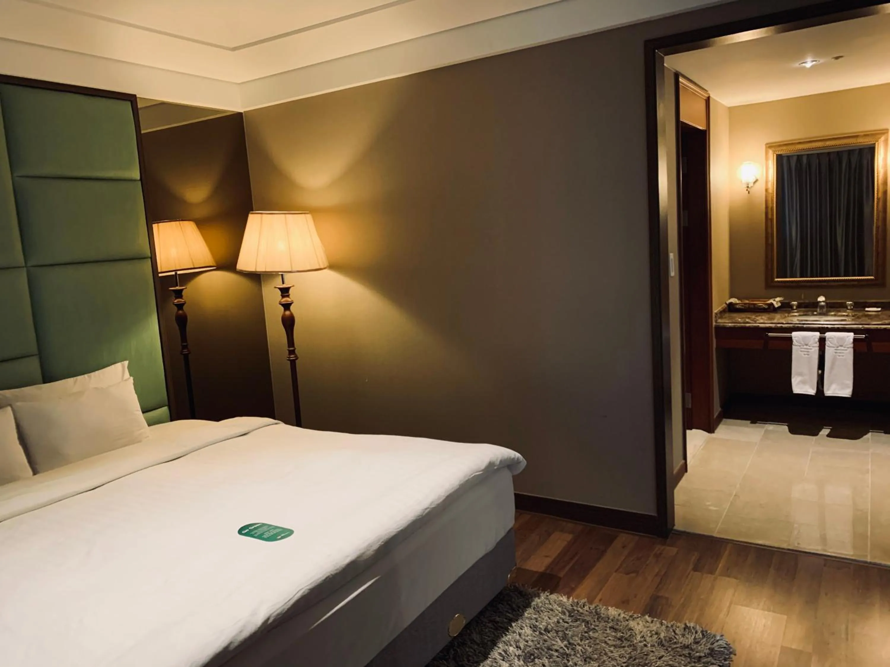 Bed in Hotel International Changwon