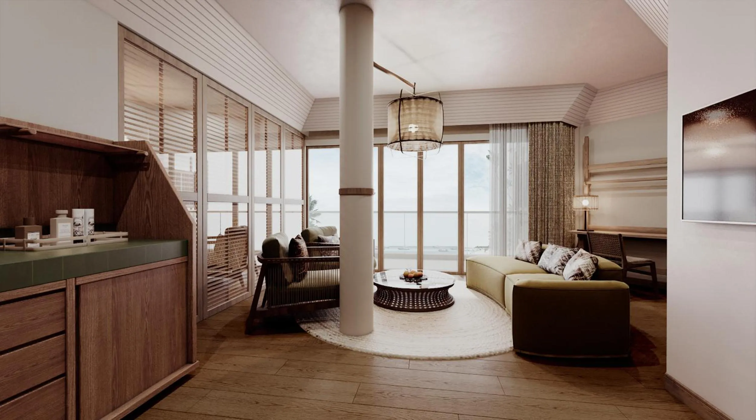 Living room in Aonang Villa Resort I Beach Front