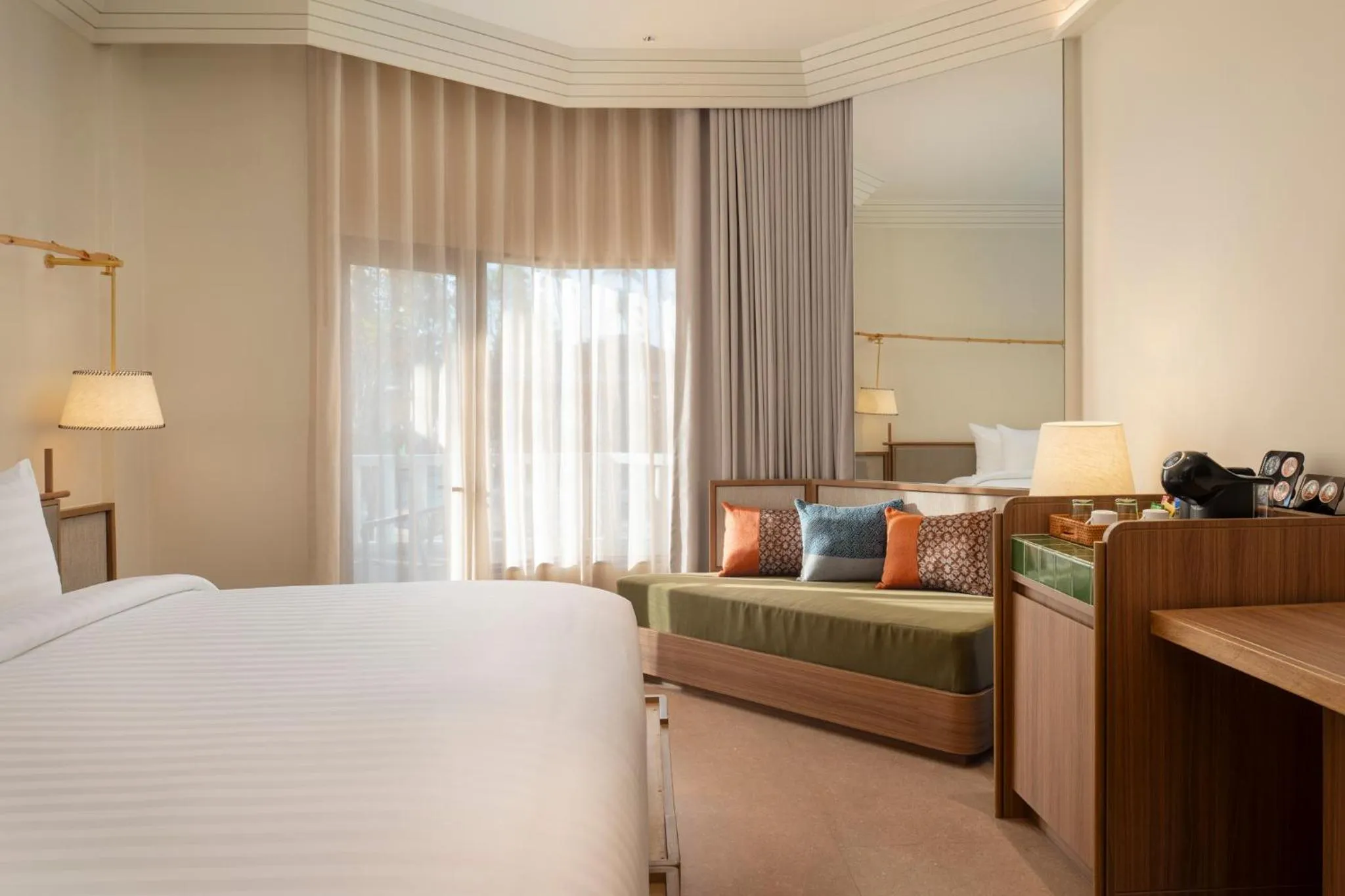 Bed in Aonang Villa Resort l Lifestyle Beachfront Resort