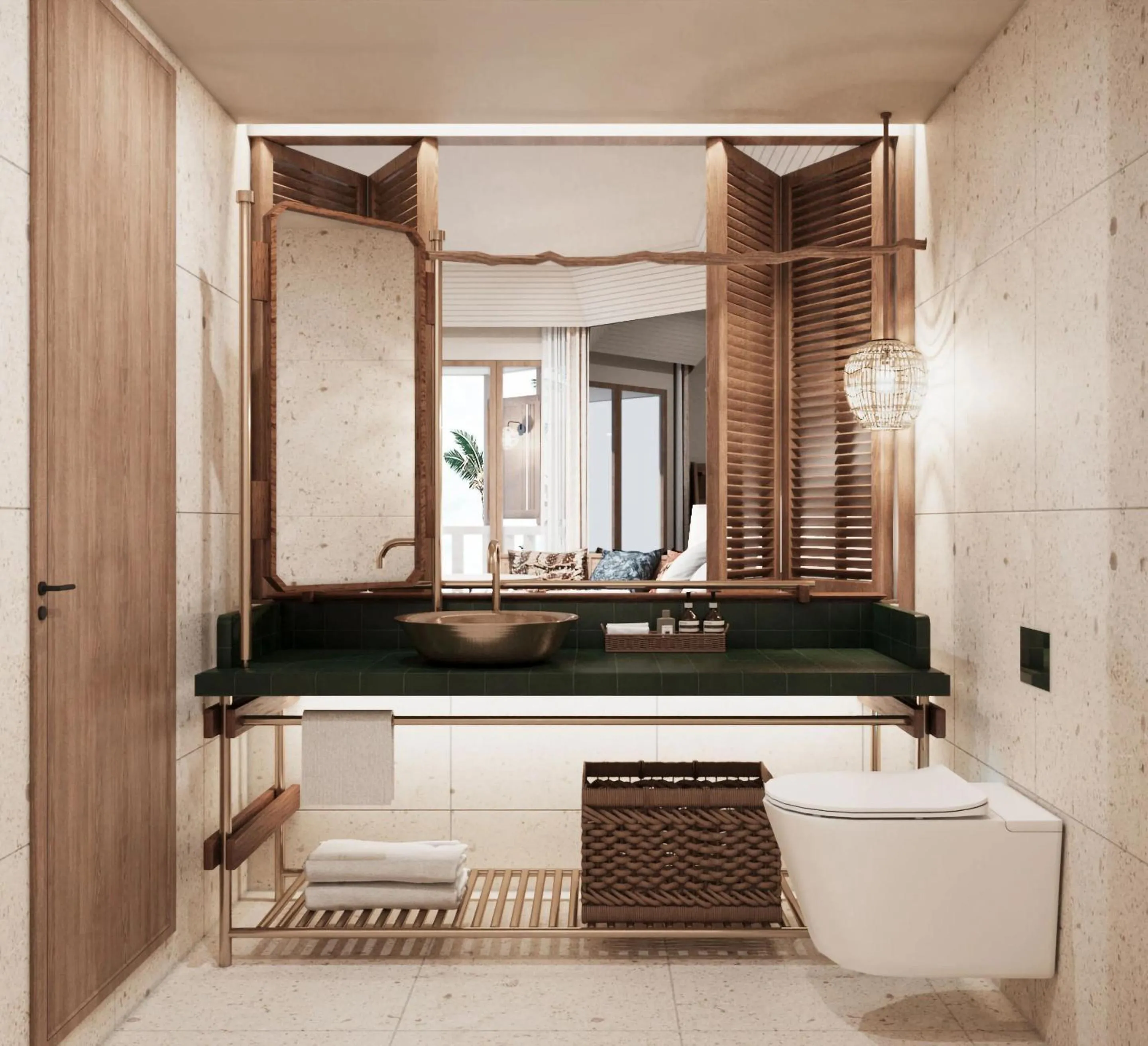 Bathroom in Aonang Villa Resort l Lifestyle Beachfront Resort