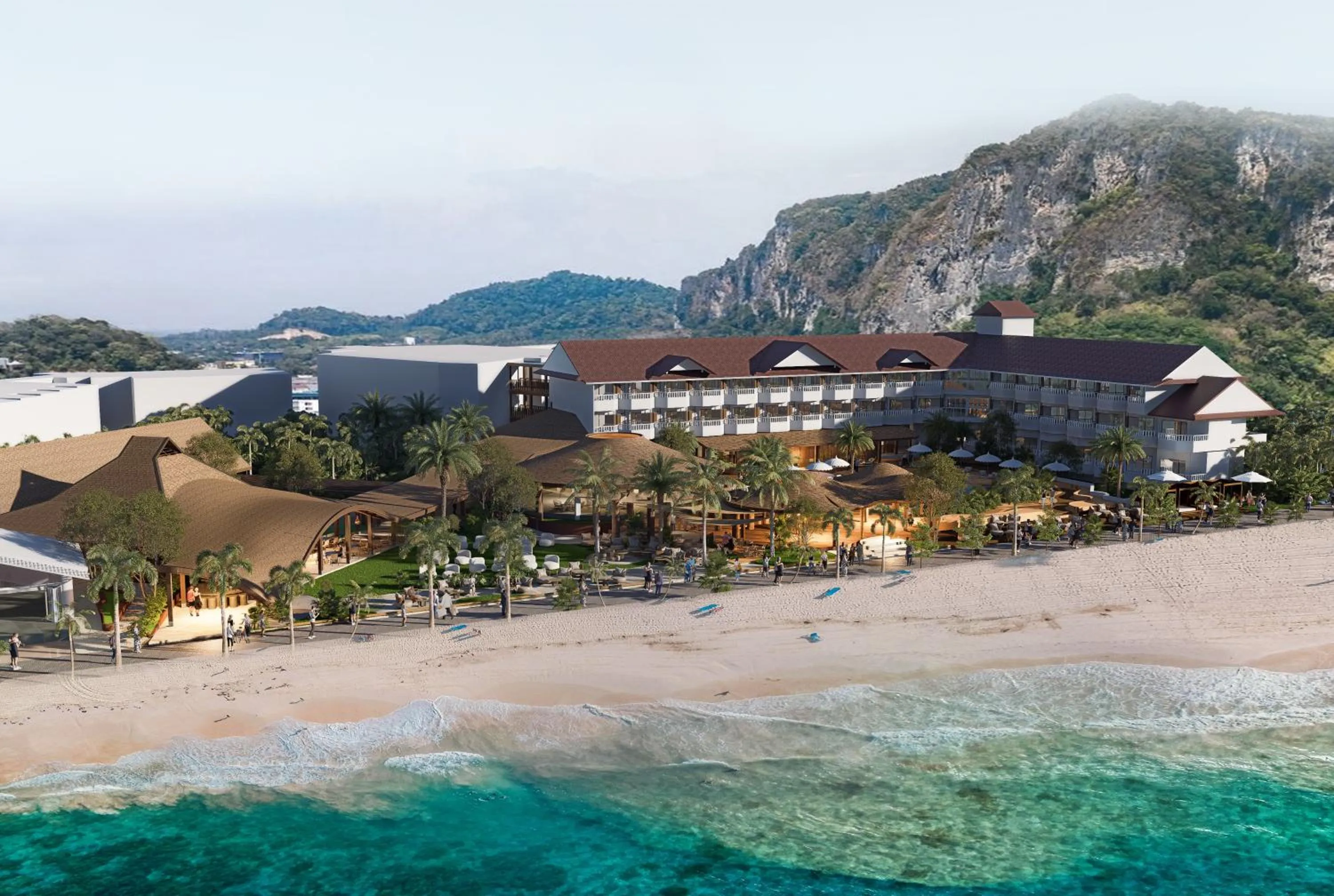 Property building in Aonang Villa Resort I Beach Front