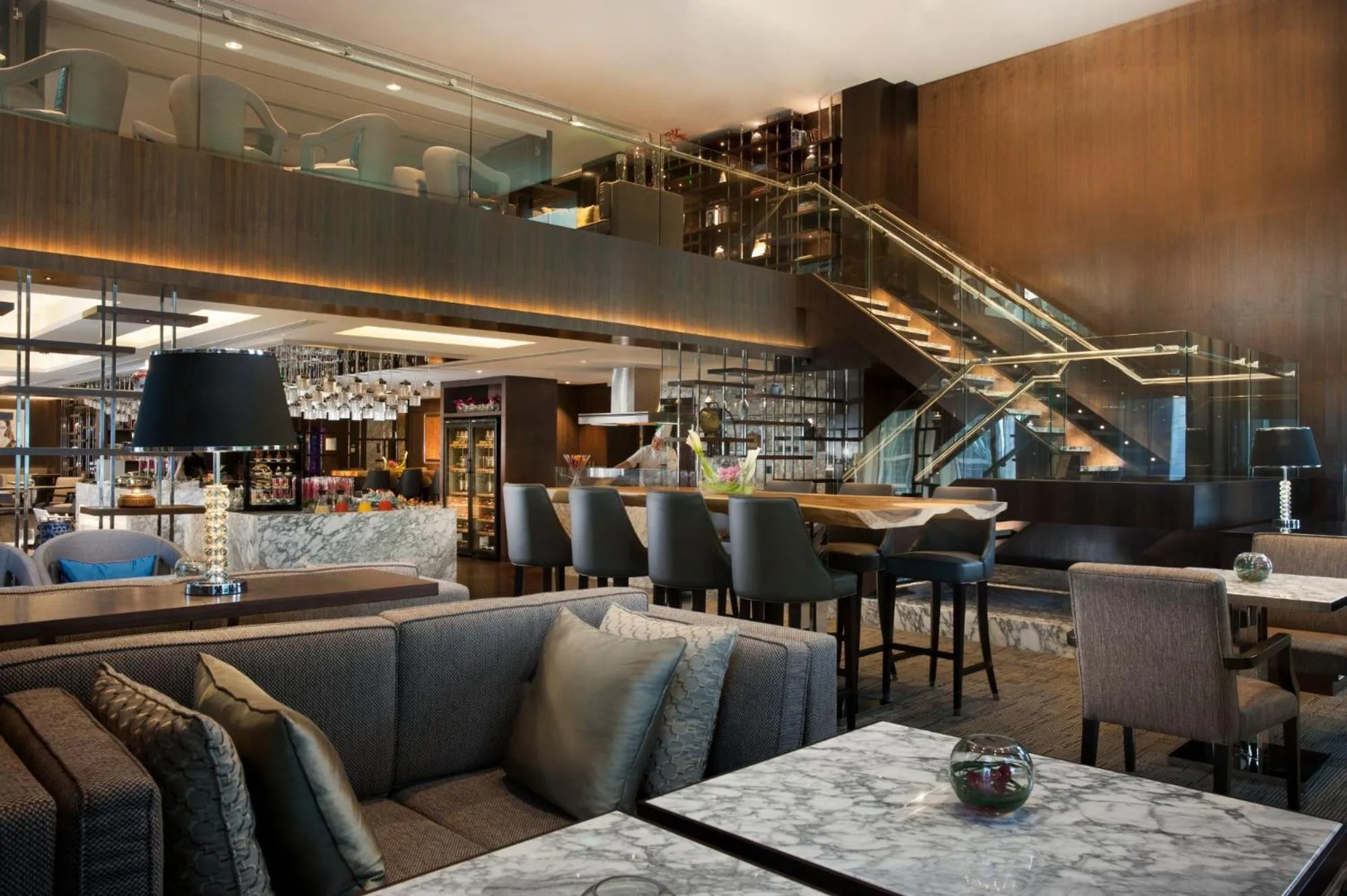 Lounge or bar in InterContinental Kuala Lumpur by IHG