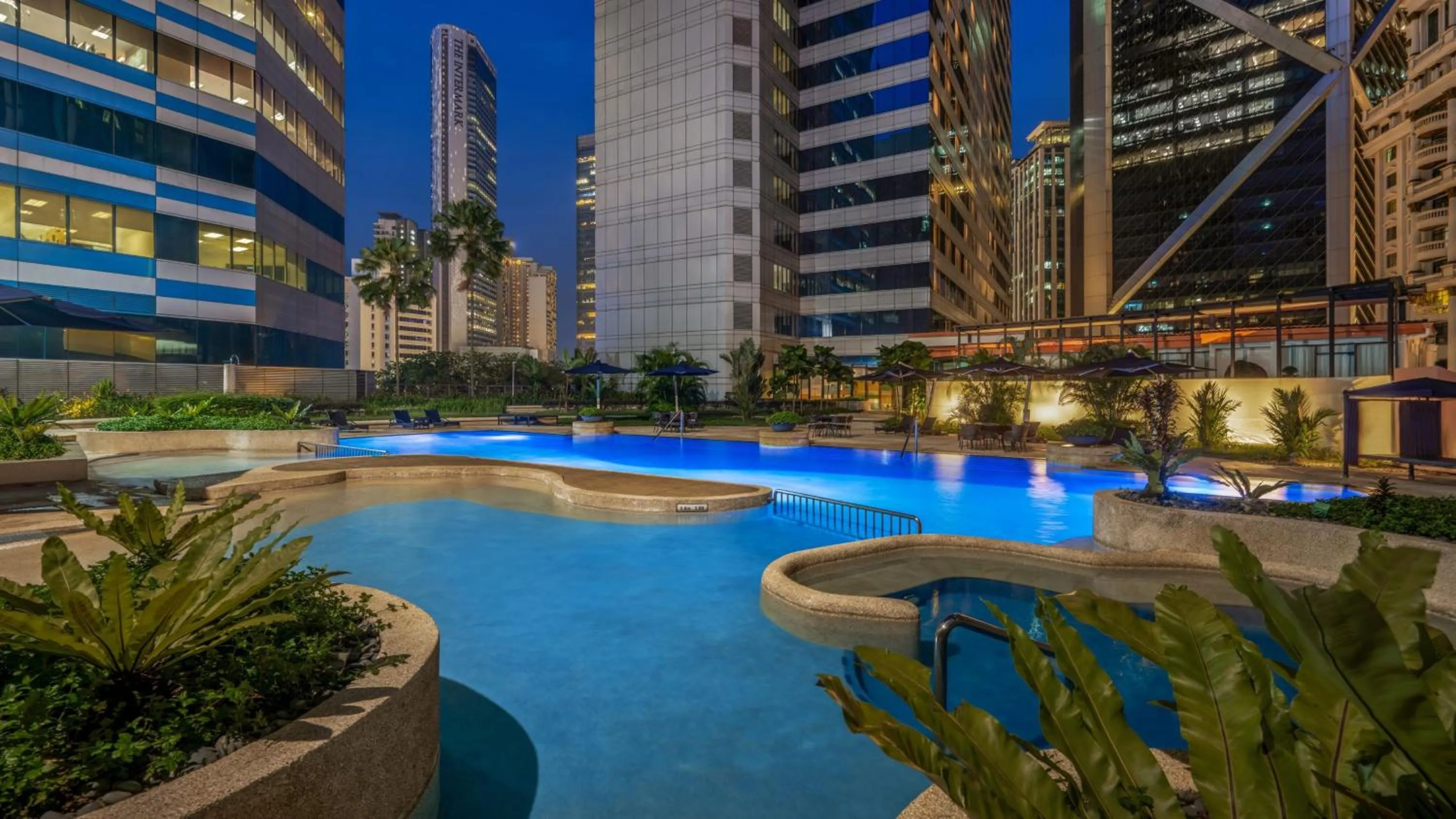 Swimming pool in InterContinental Kuala Lumpur by IHG