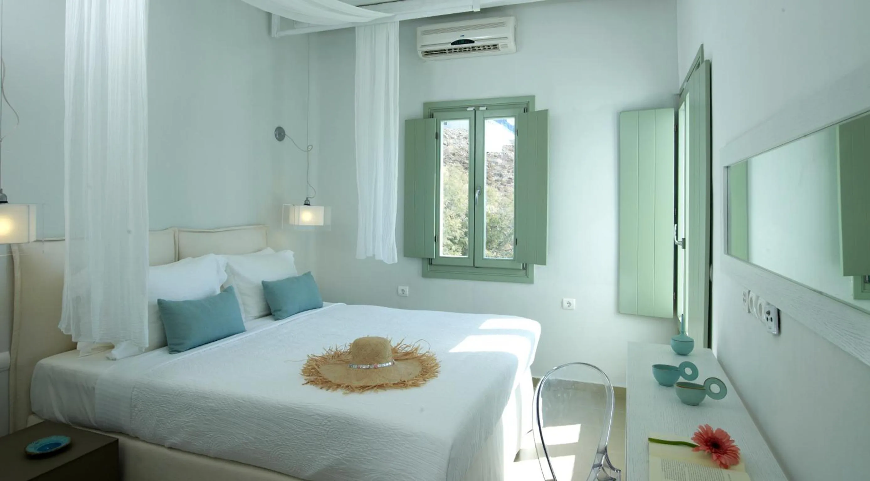 Bedroom, Bed in Pylaia Boutique Hotel & Spa