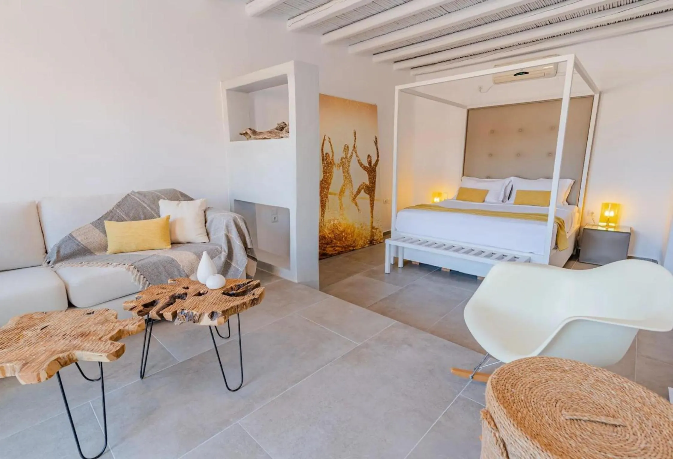 TV and multimedia, Bed in Pylaia Boutique Hotel & Spa