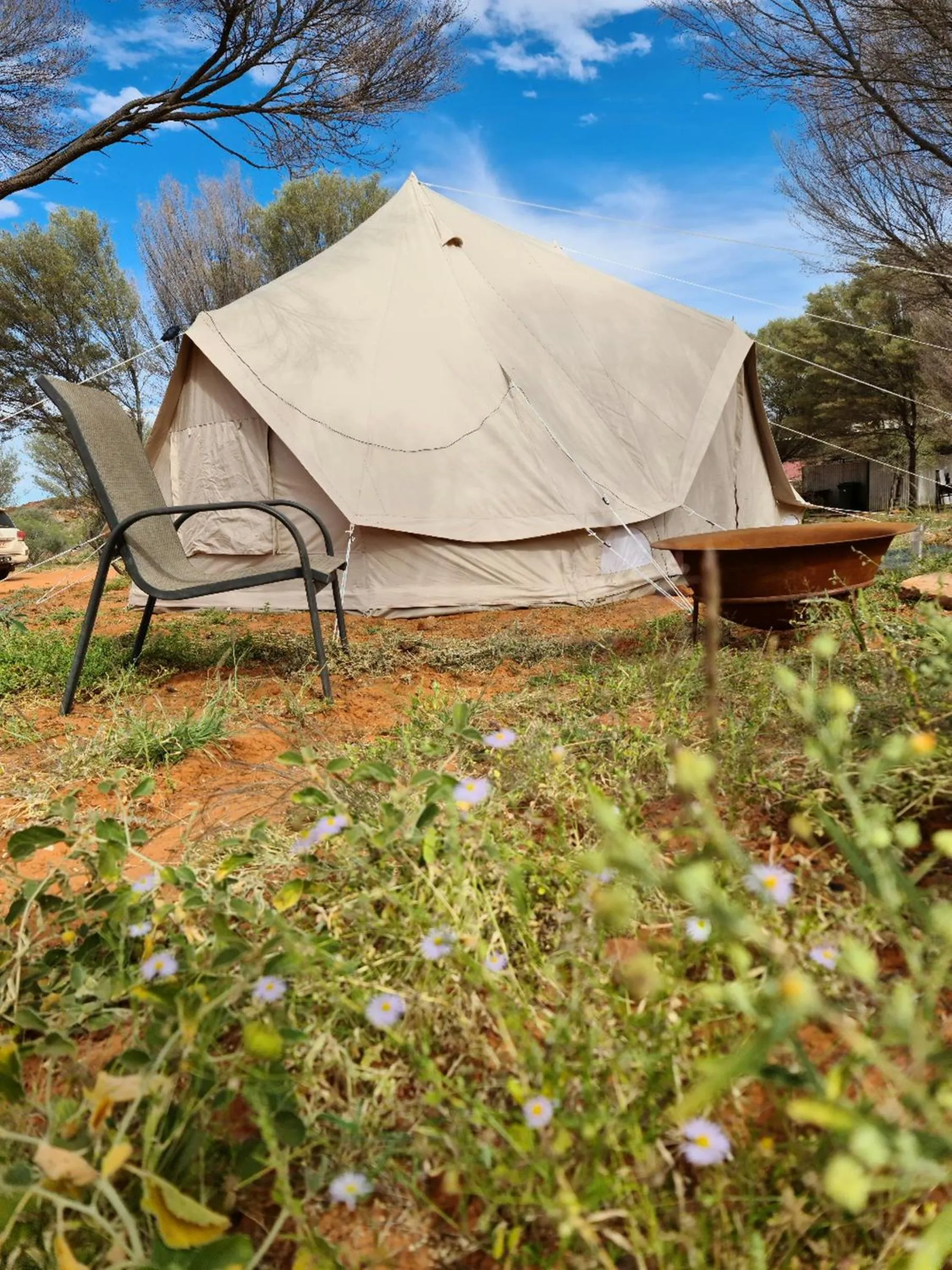 Bedroom in Ooraminna Homestead
