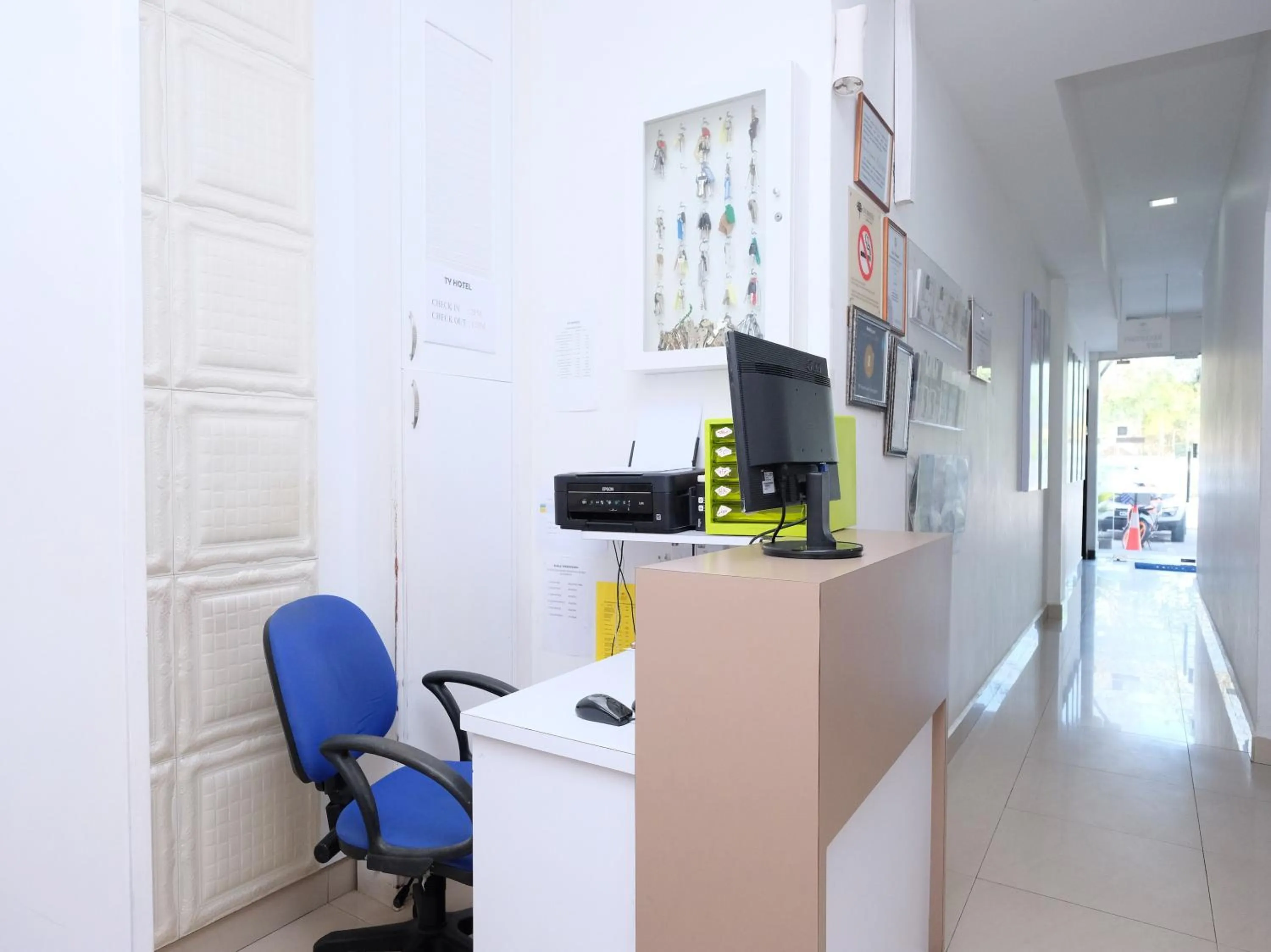 Lobby or reception in TY Hotel