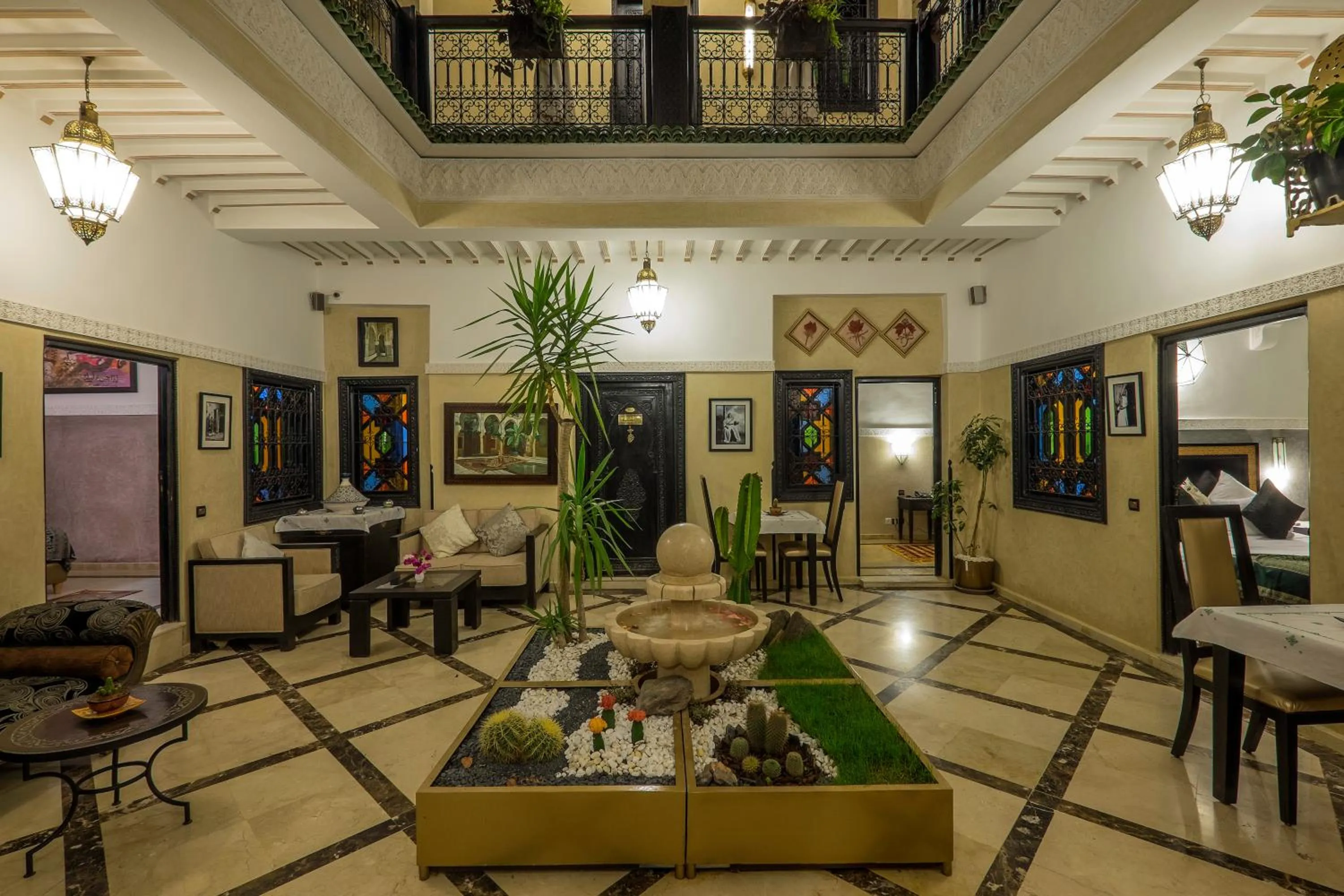 Patio in Riad Nesma Suites & Spa