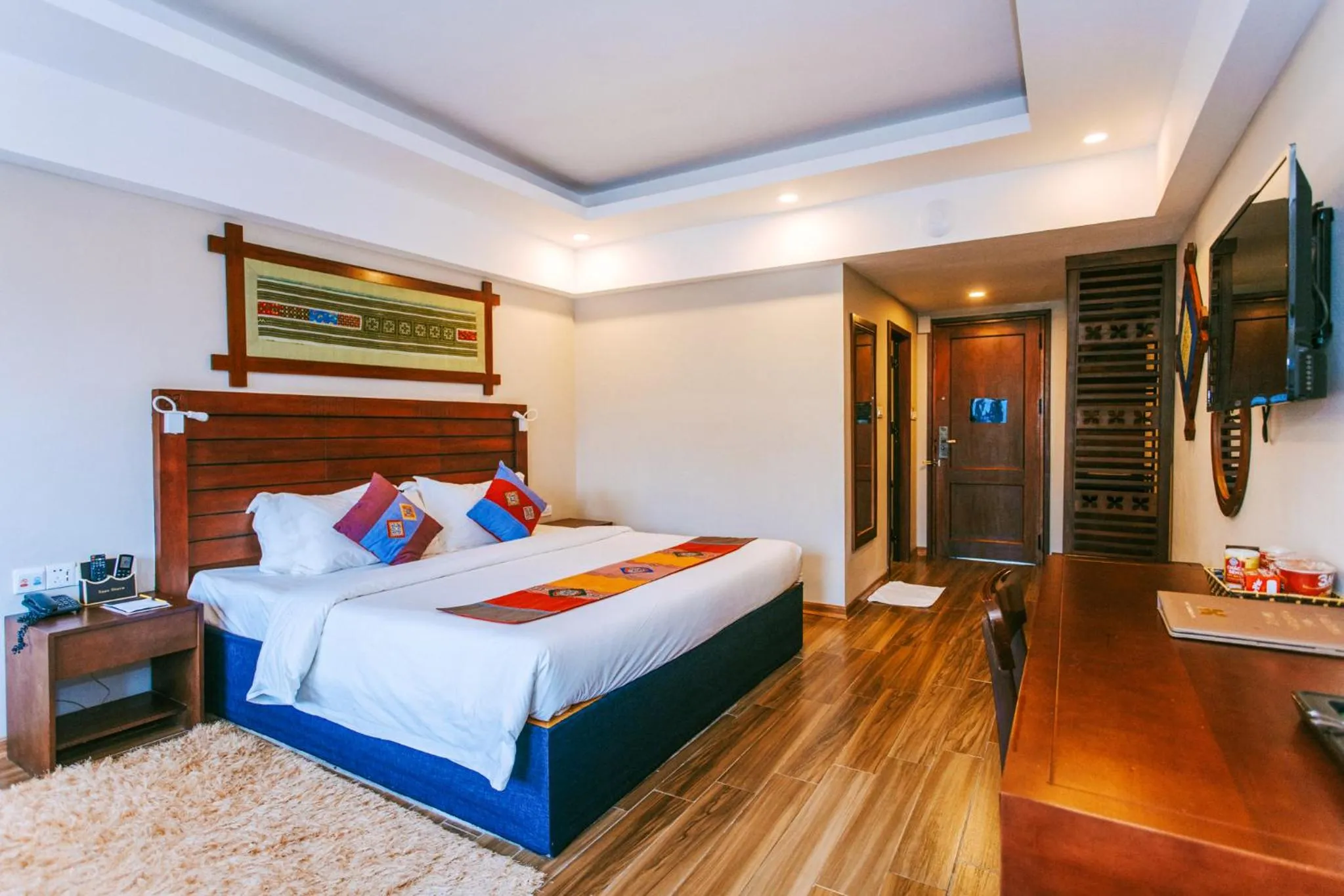 Bedroom, Bed in Sapa Charm Hotel