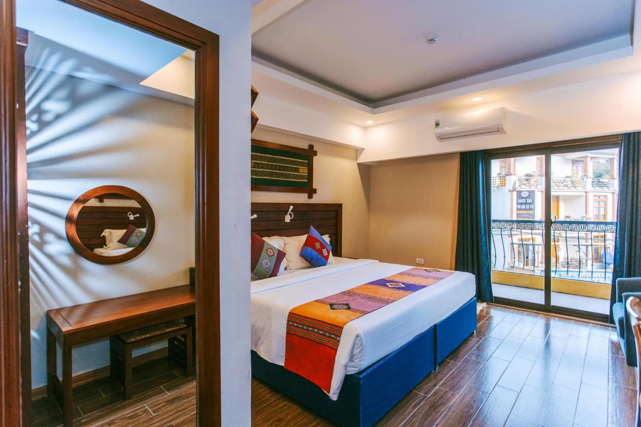 Bed in Sapa Charm Hotel