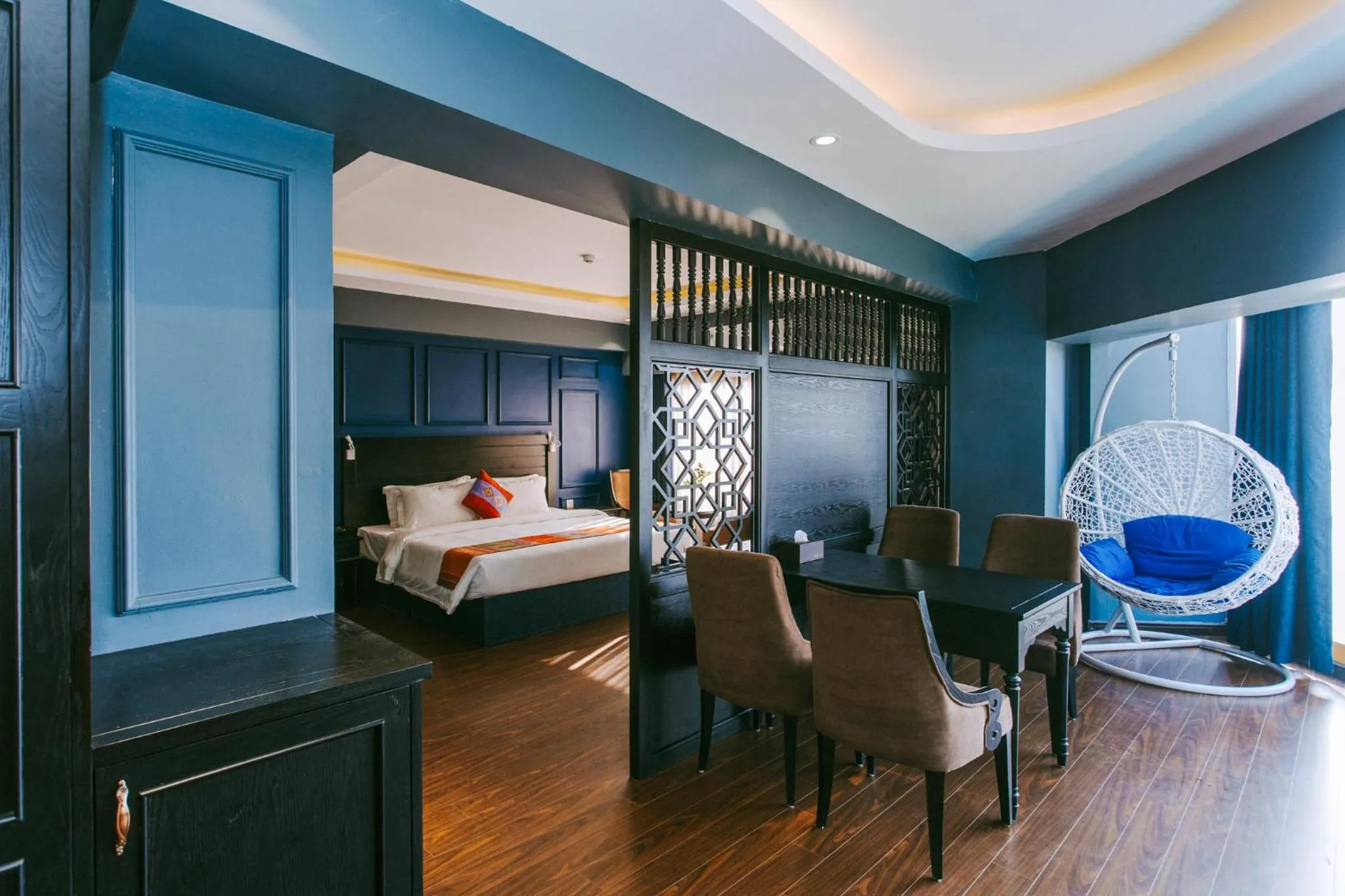 Bed in Sapa Charm Hotel