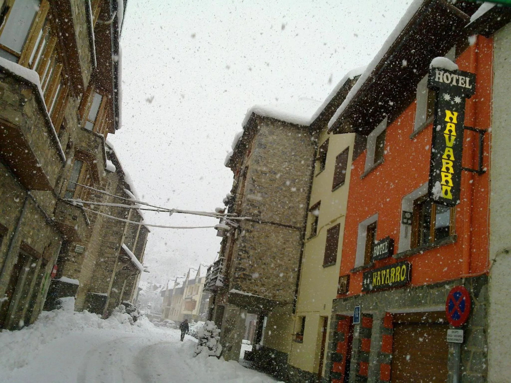 Facade/entrance in Hotel Navarro