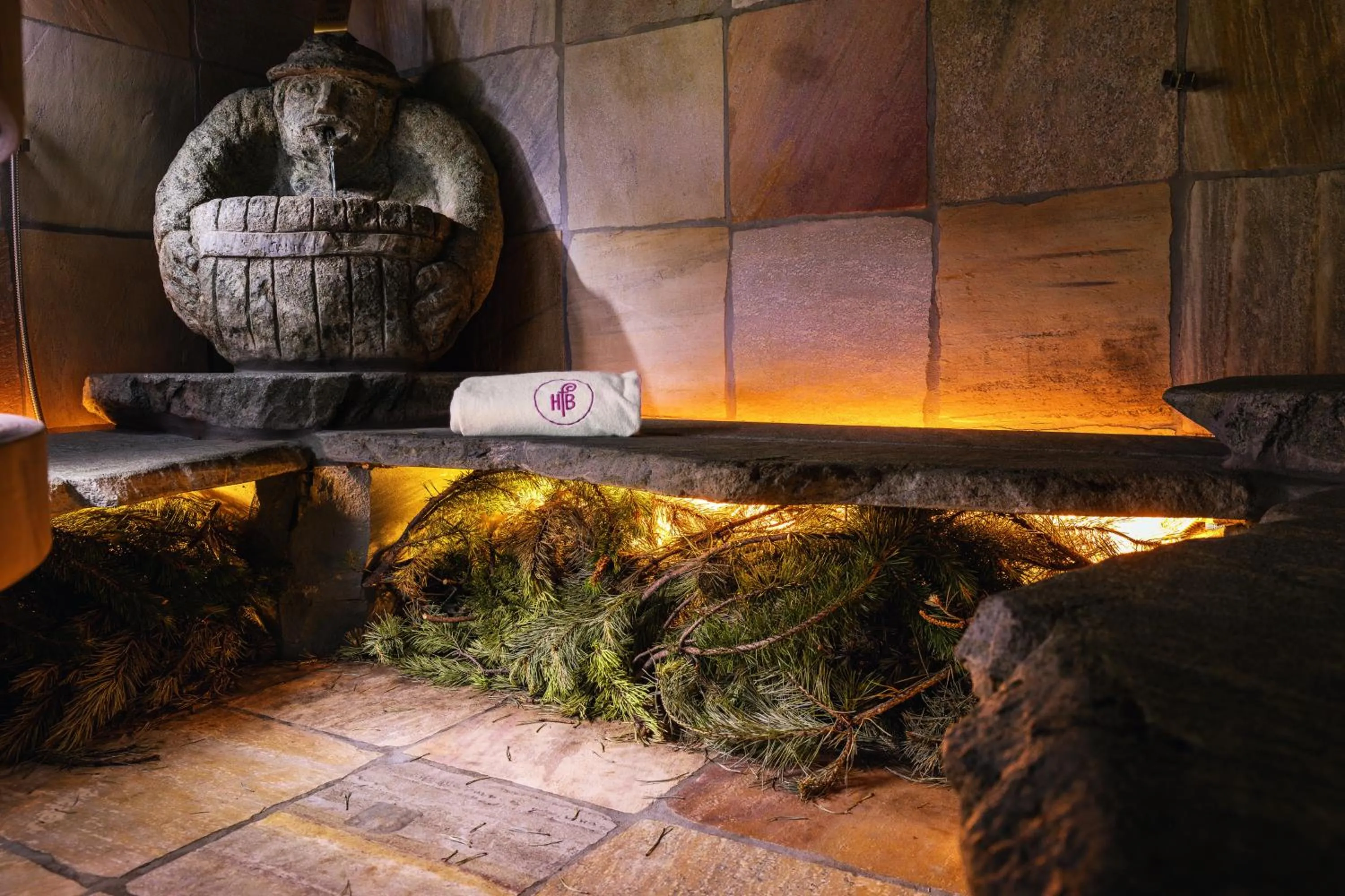 Sauna in Bellevue Hotel & SPA