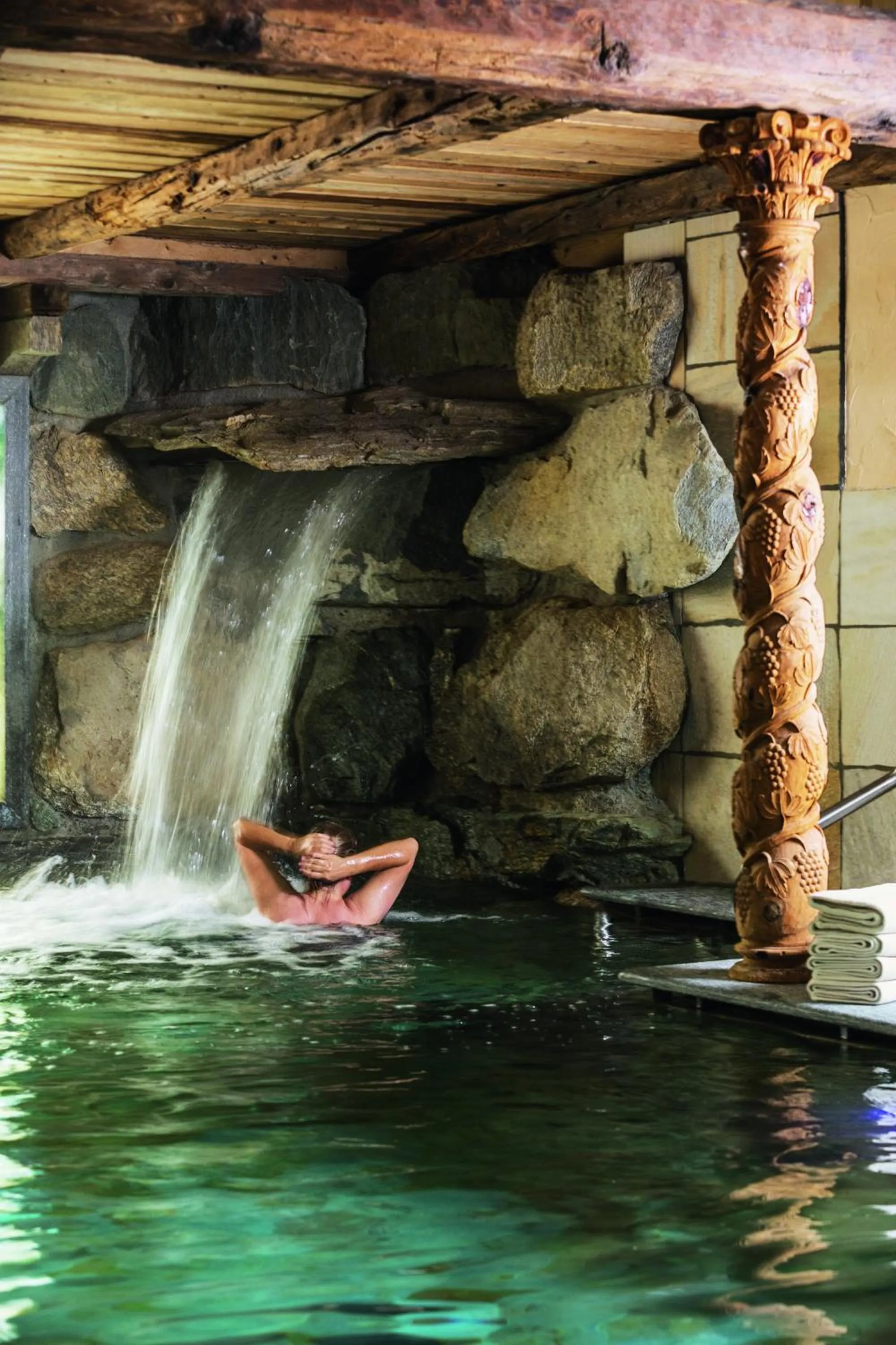 Swimming pool in Bellevue Hotel & SPA